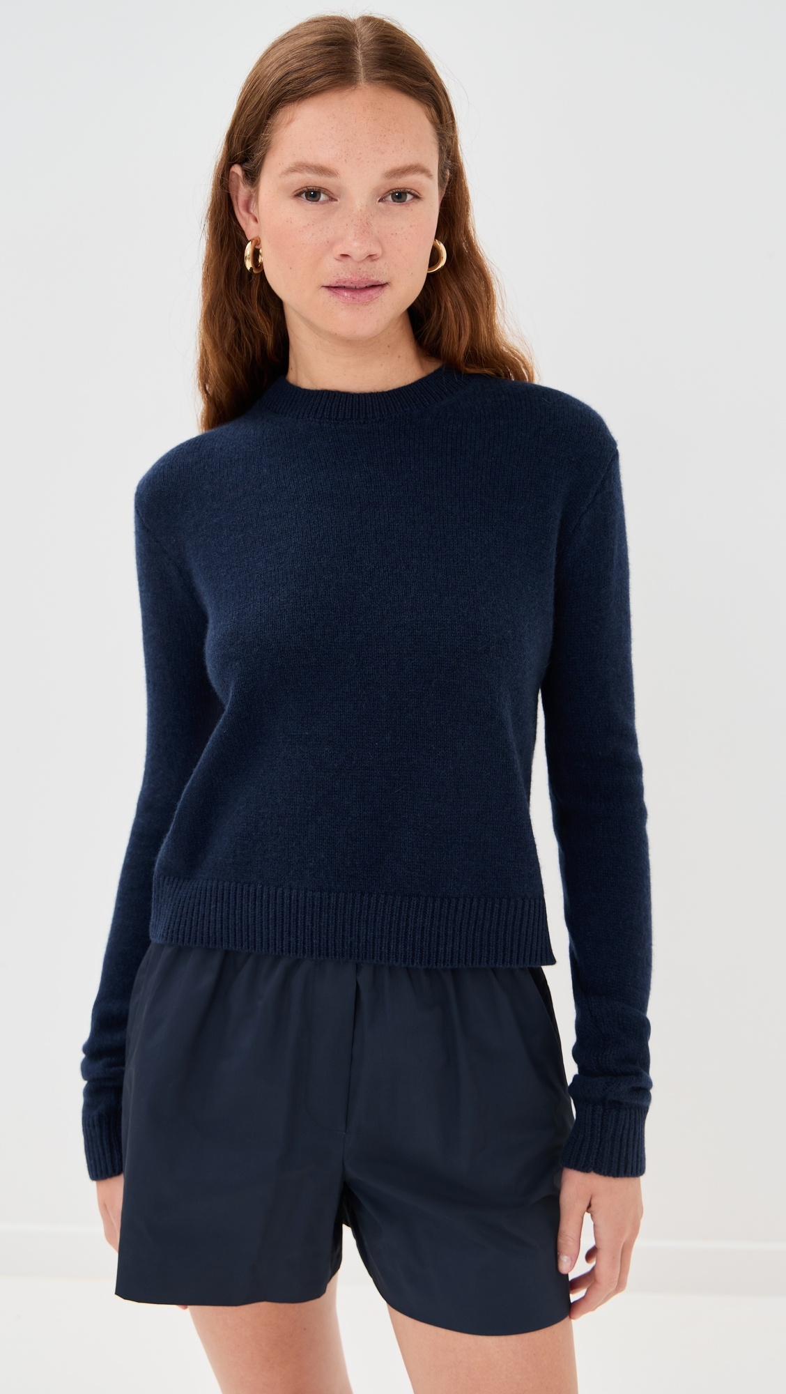 Simple Cashmere Crew Sweater - 6