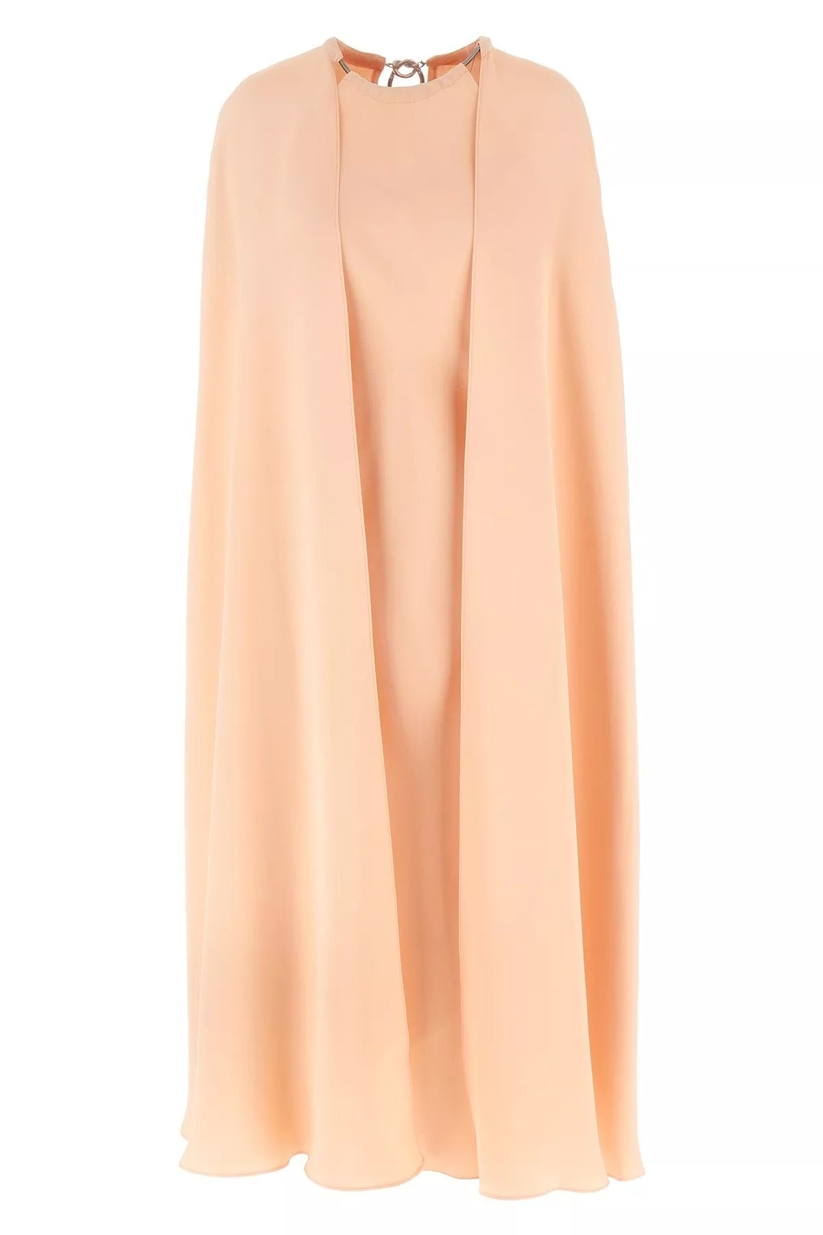 ワンピース Max Mara 'Managua' dress Managua silk long dress with silk cape and metal detail MAX