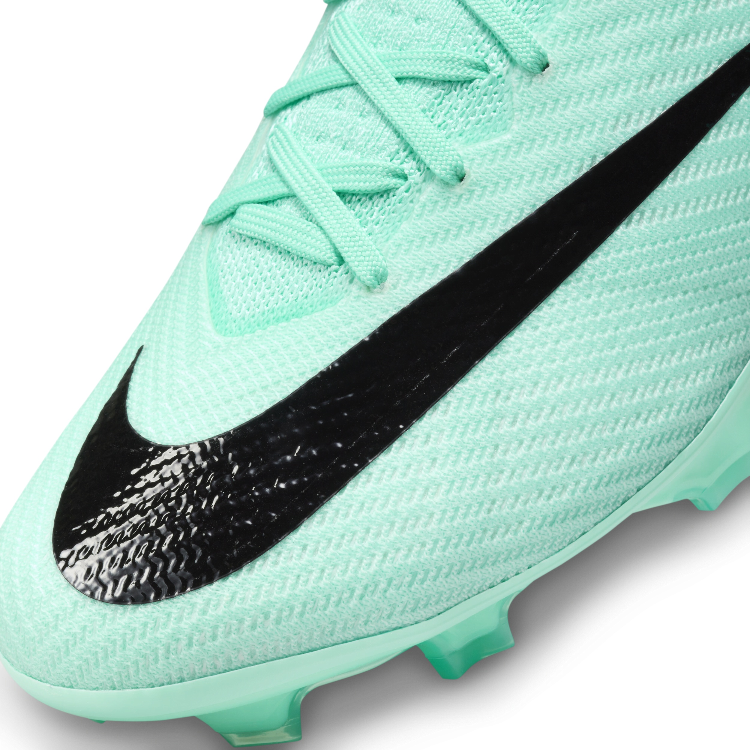 Nike Zoom Vapor 15 Elite FG‎ Soccer Turquoise DJ4978-300 Mens Sz 5 Womens Sz 6.5 Nike Zoom Vapor 15 Elite FG, Hyper Turquoise/Fuchsia/Black  main image 3