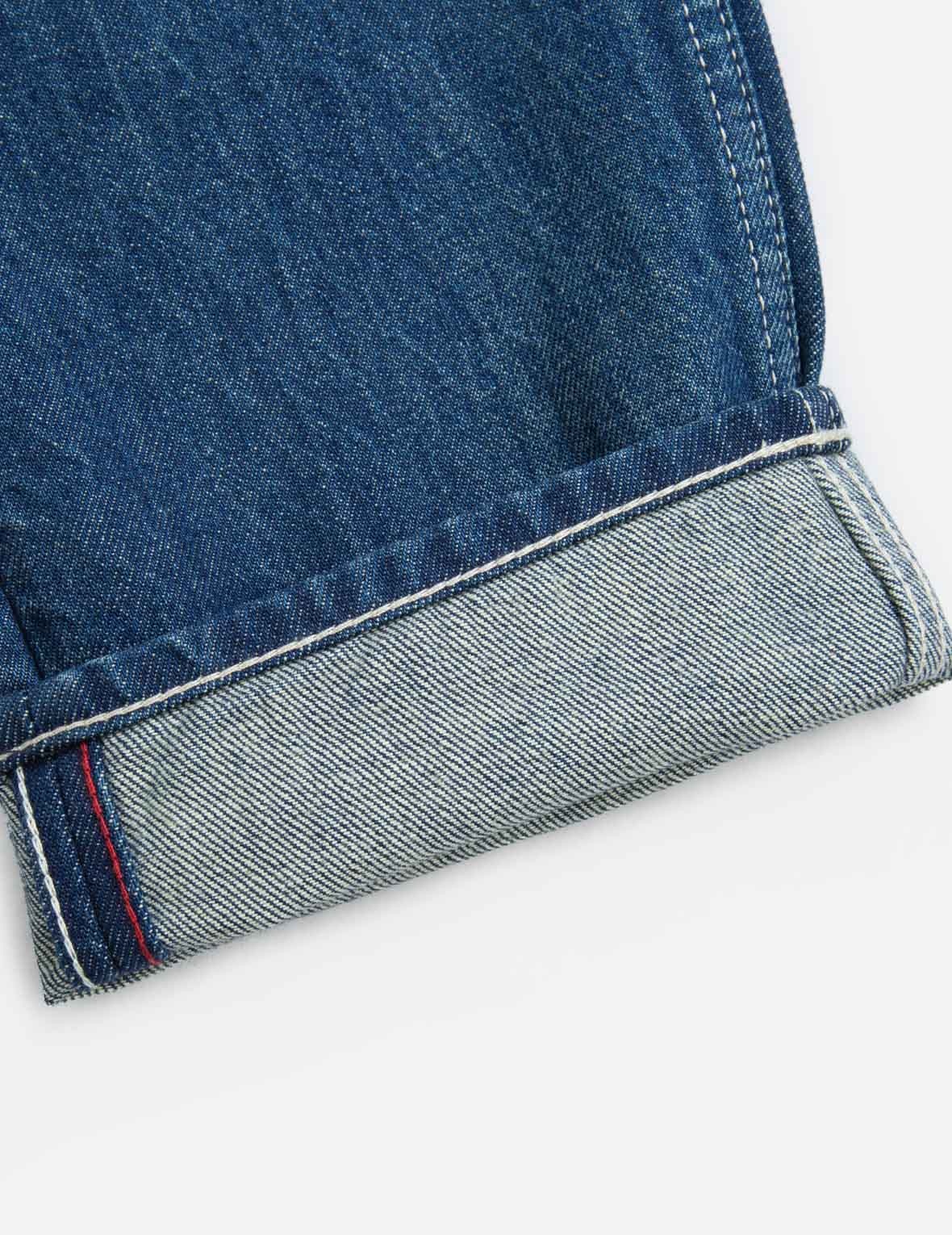 BRAND ELEMENTS JACQUARD WAISTBAND CARROT-FIT JEANS #2017 - 8
