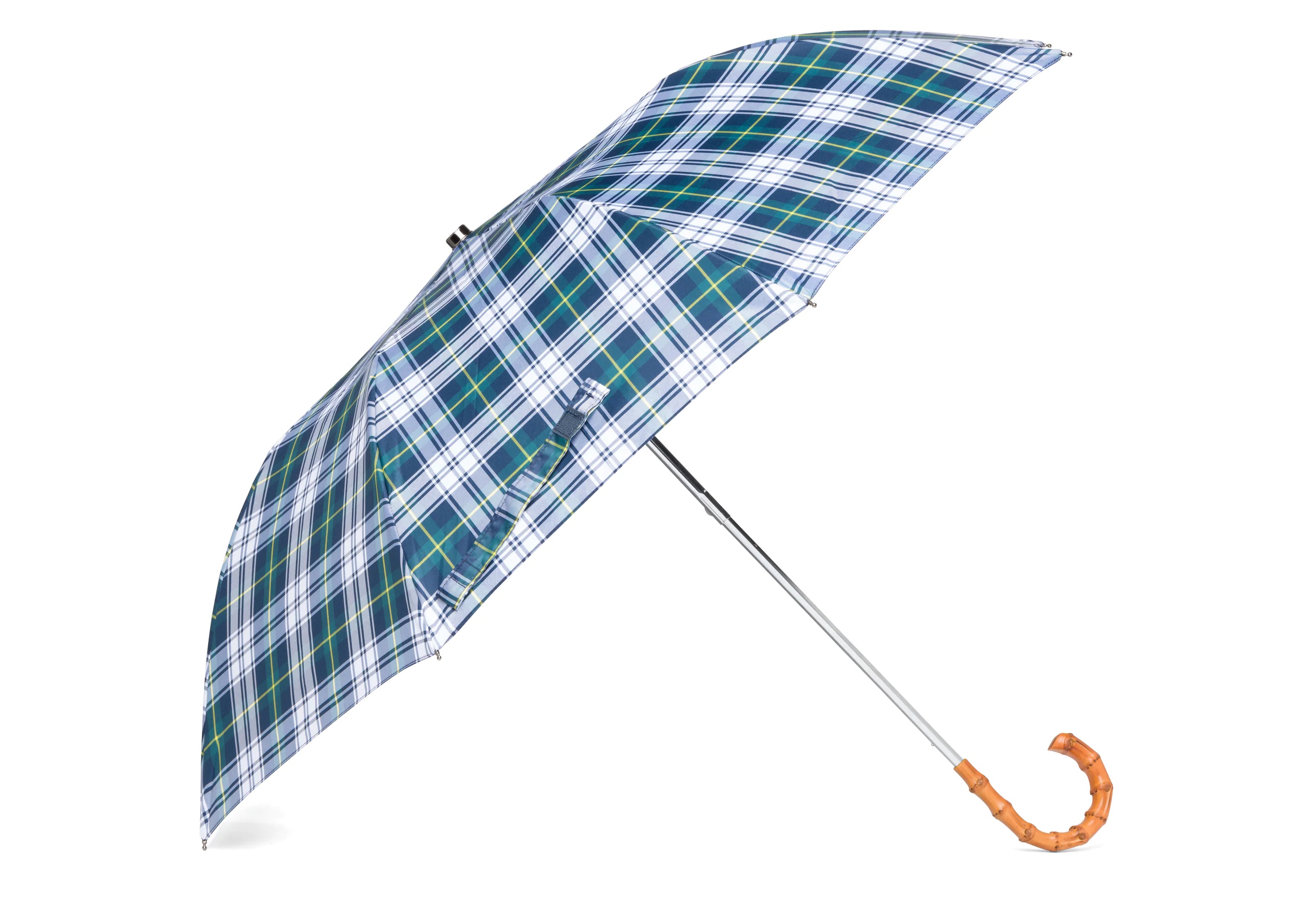 Telescopic umbrella
Tartan Whangee Handle White - 2