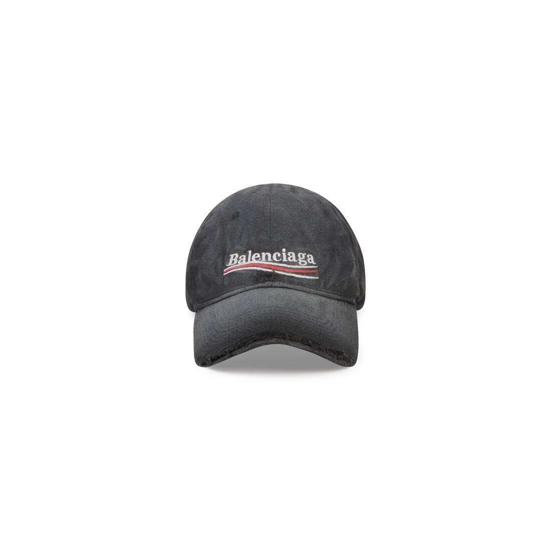 Political Campaign Destroyed Cap in Black - 1