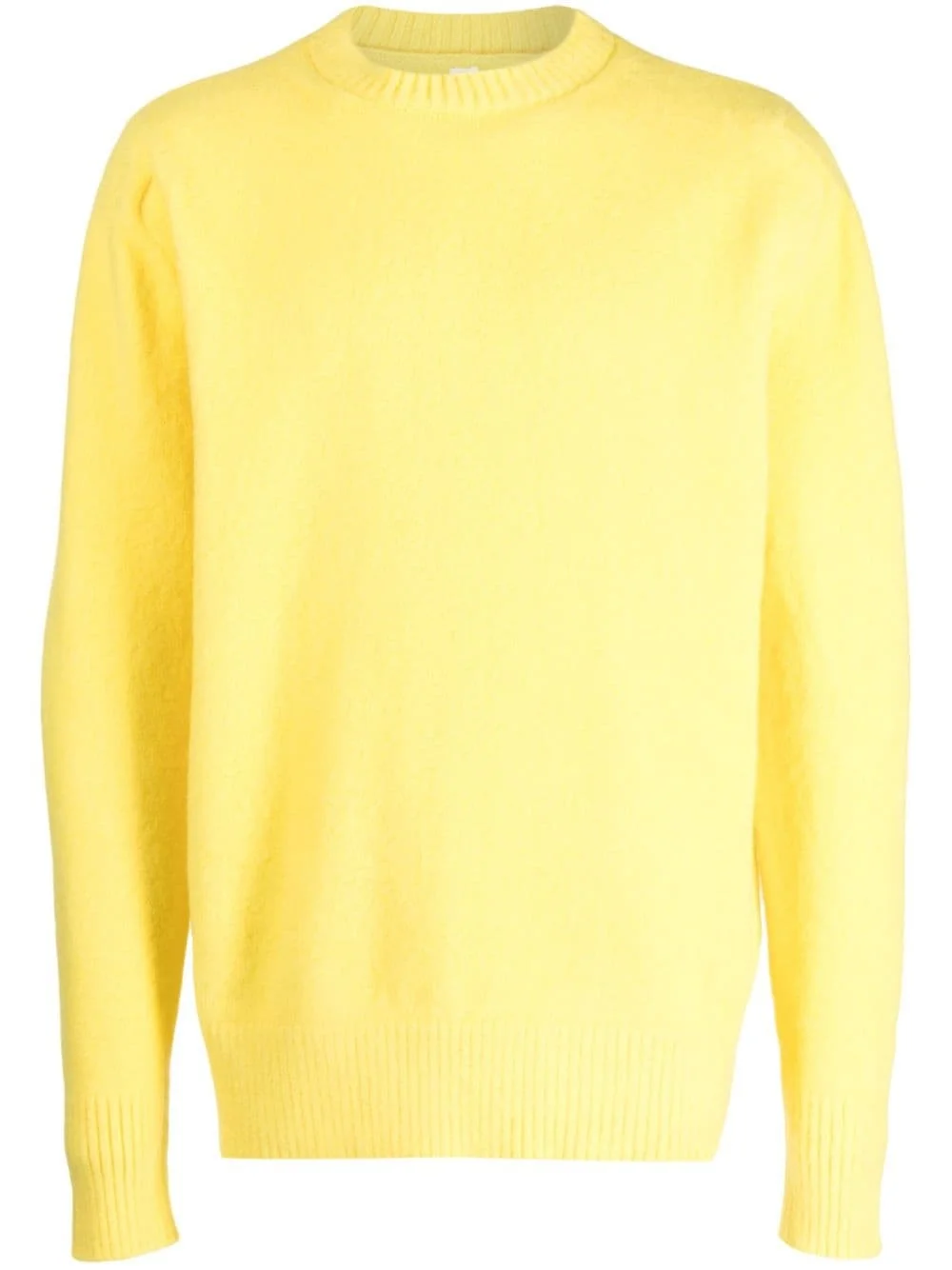 logo-intarsia wool jumper - 1
