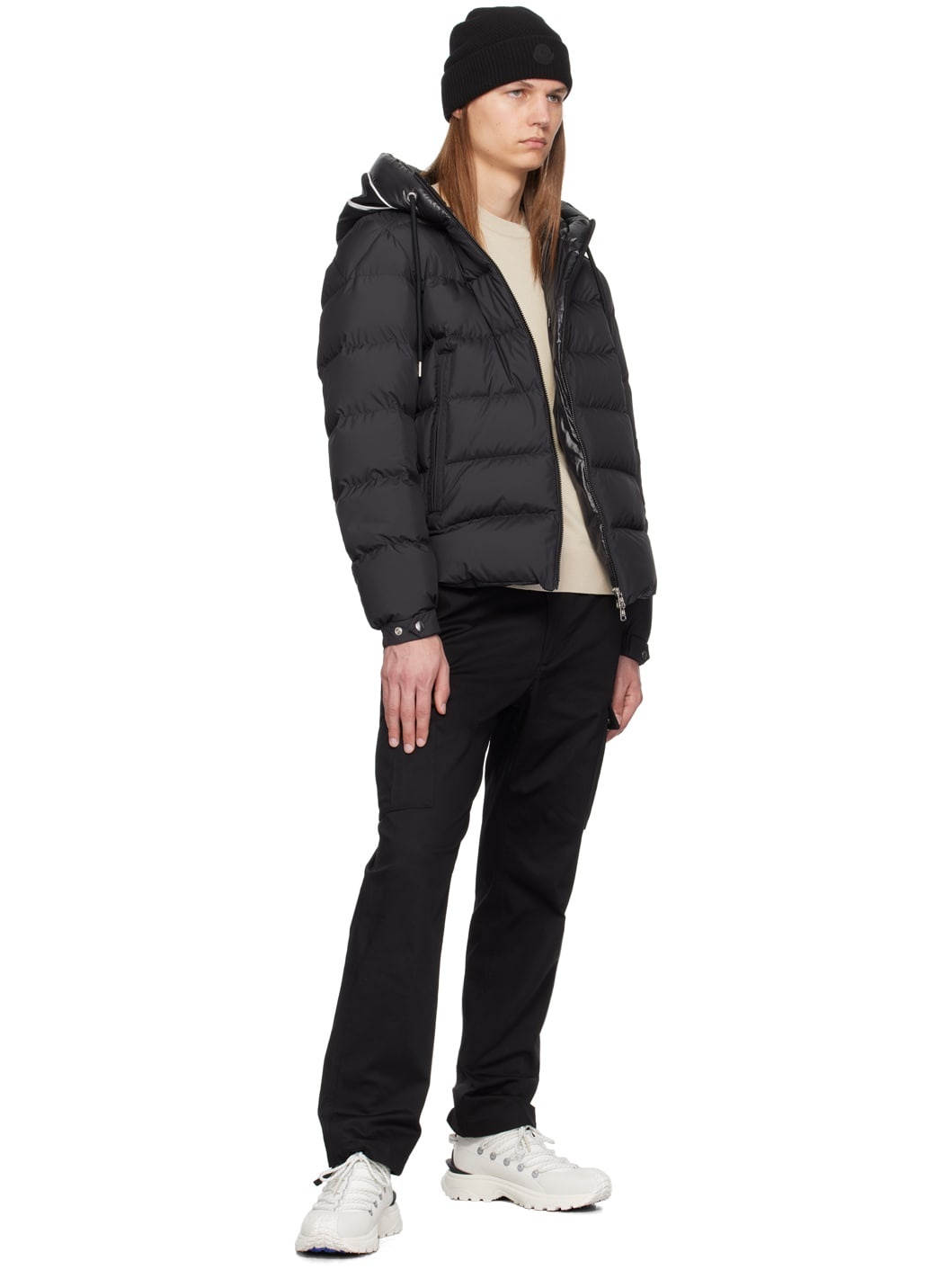 Black Cardere Down Jacket - 5