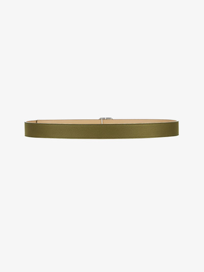 Givenchy REVERSIBLE BELT IN LEATHER WITH G CHAIN BUCKLE outlook