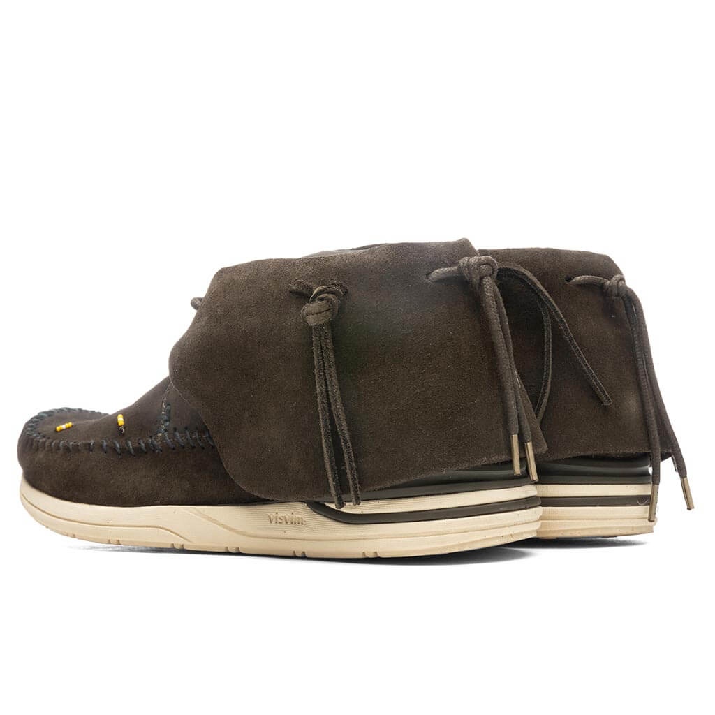 VISVIM FBT LHAMO-FOLK - OLIVE - 3