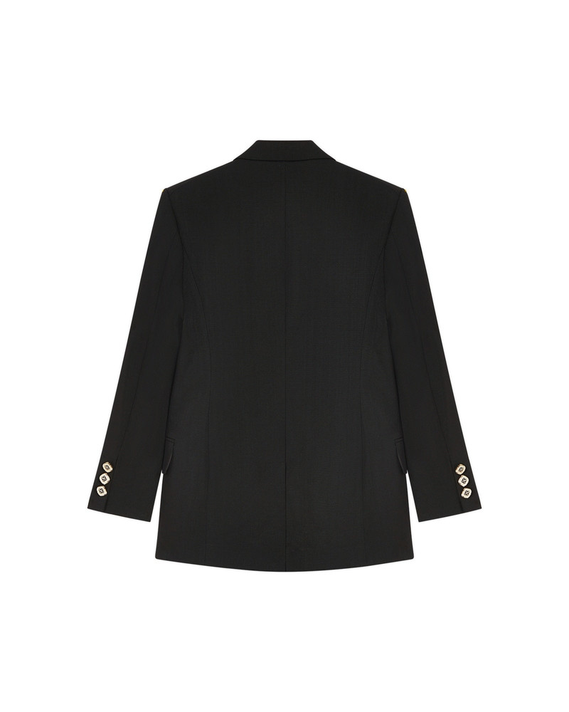 CASABLANCA Black Double Breasted Blazer outlook