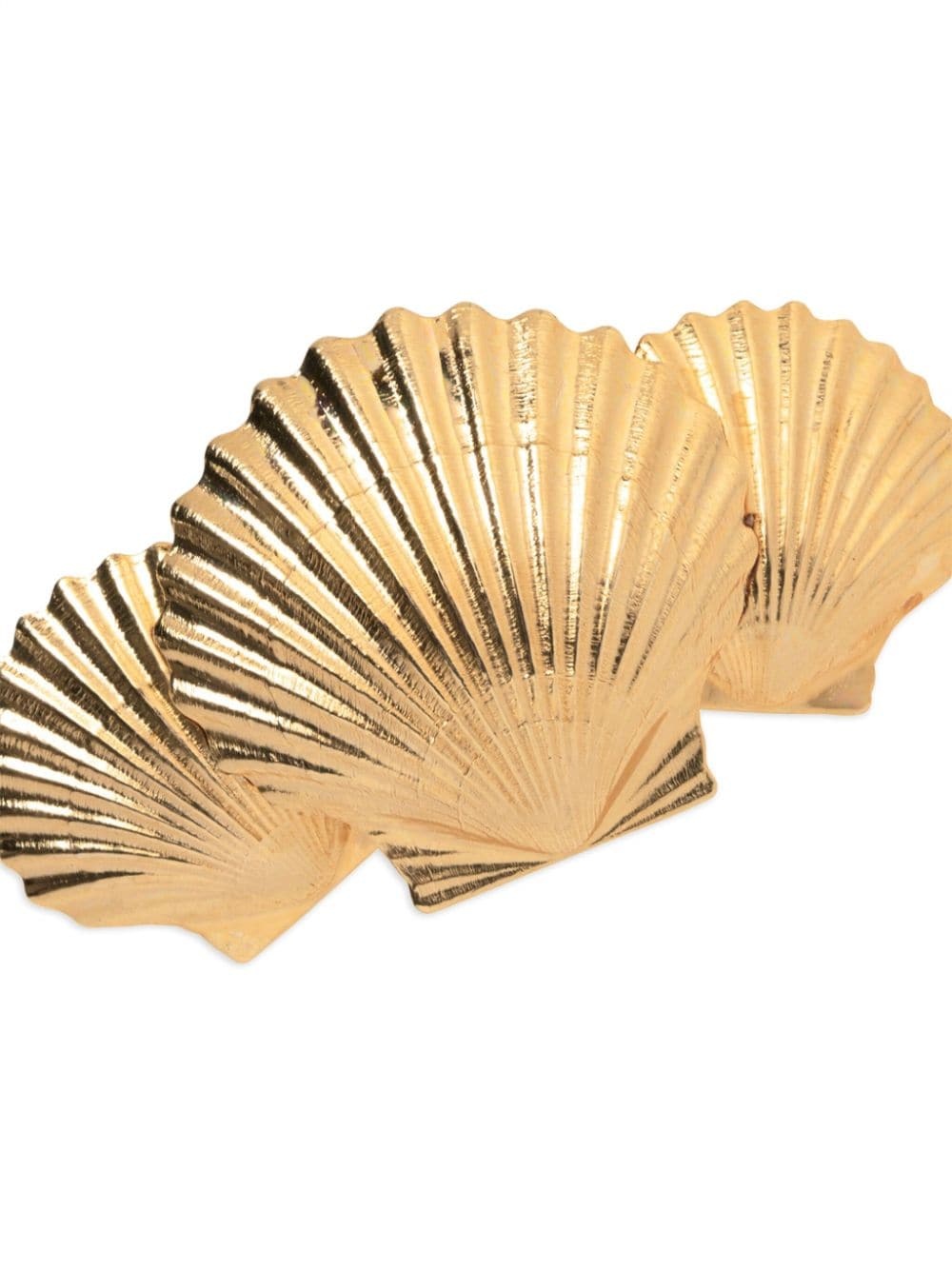 Caspian shell design barrette - 2