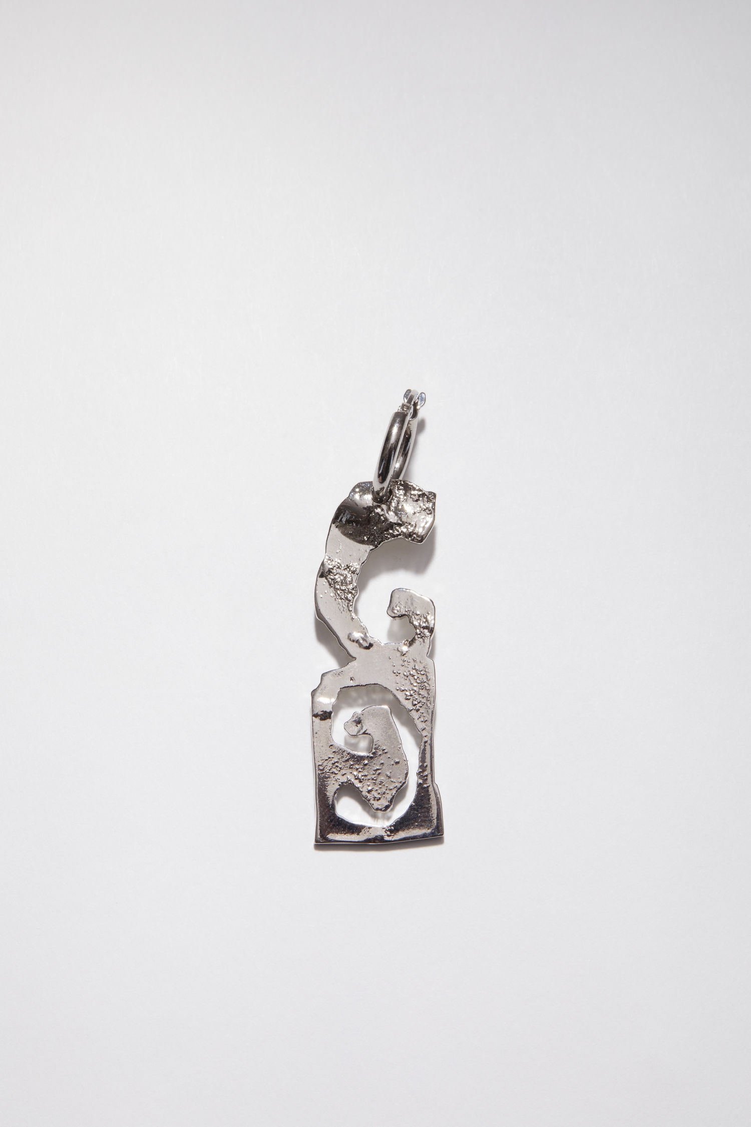 G earring - Silver - 1