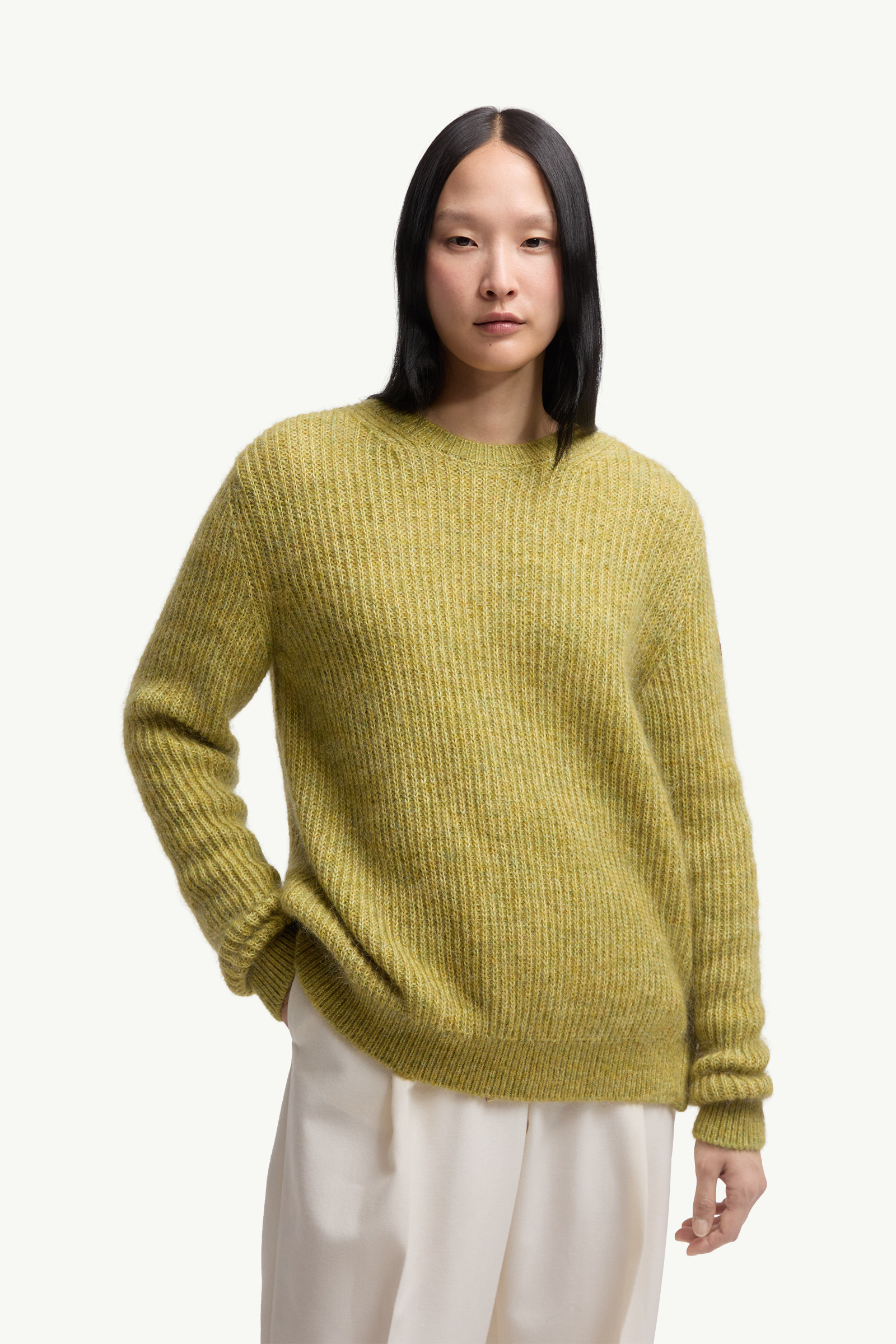 Mohair & Wool Blend Sweater - 3
