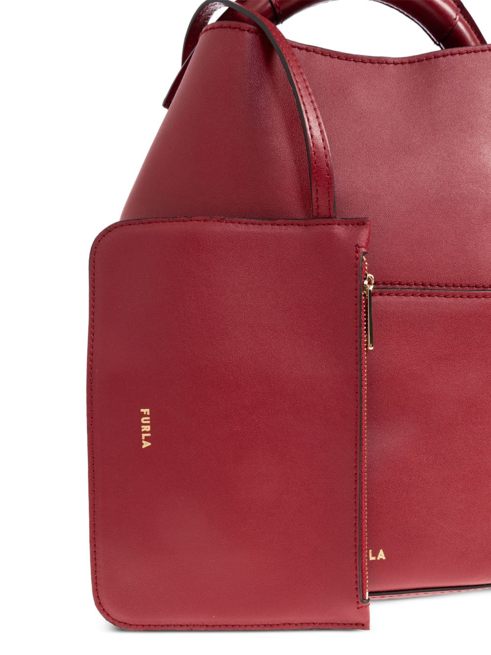 mini Sfera top-handle bucket bag - 5