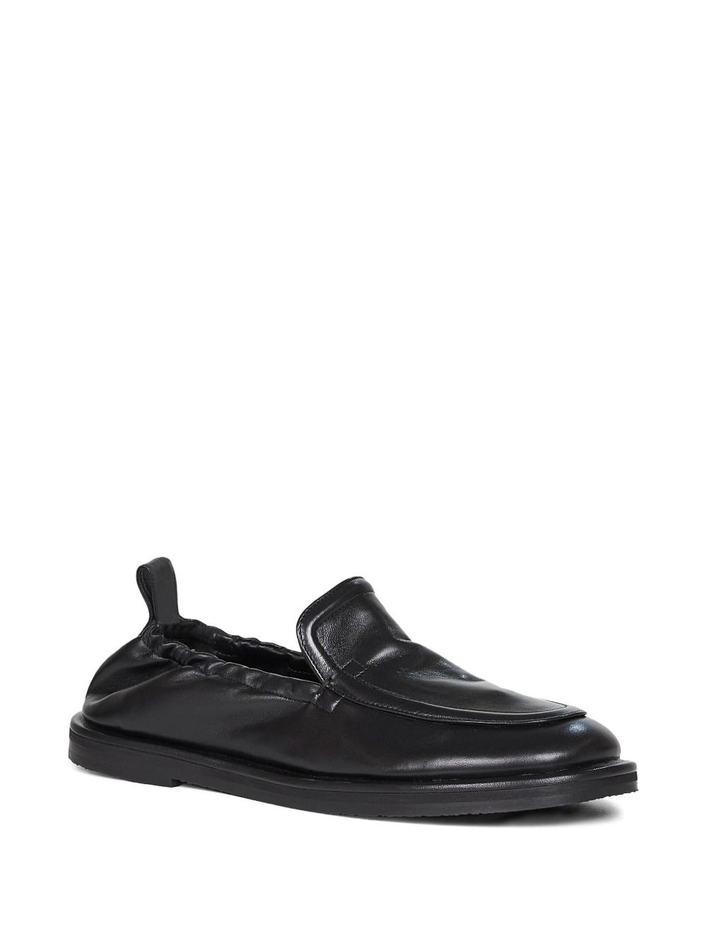 Donovan elasticated leather loafers - 2