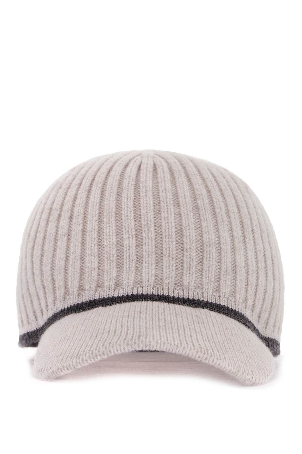 BASEBALL CAP IN KNIT FABRIC - 1