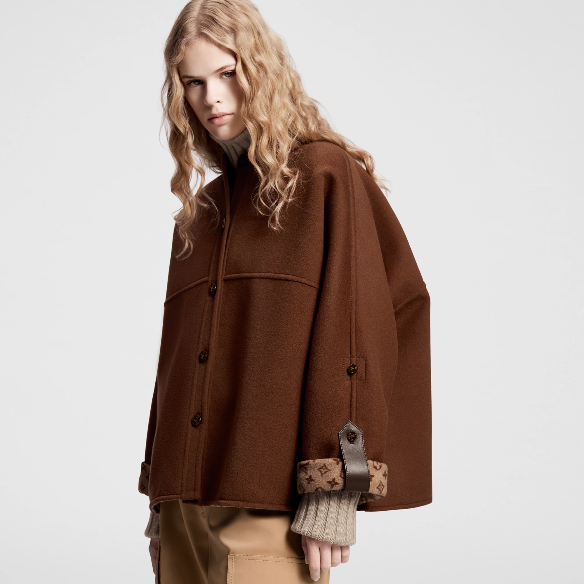 Boxy Button-Up Coat - 2