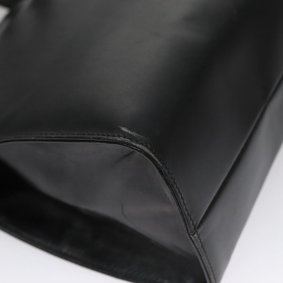 GUCCI Hand Bag Leather Black Gold 000 2058 0569 0 - 11