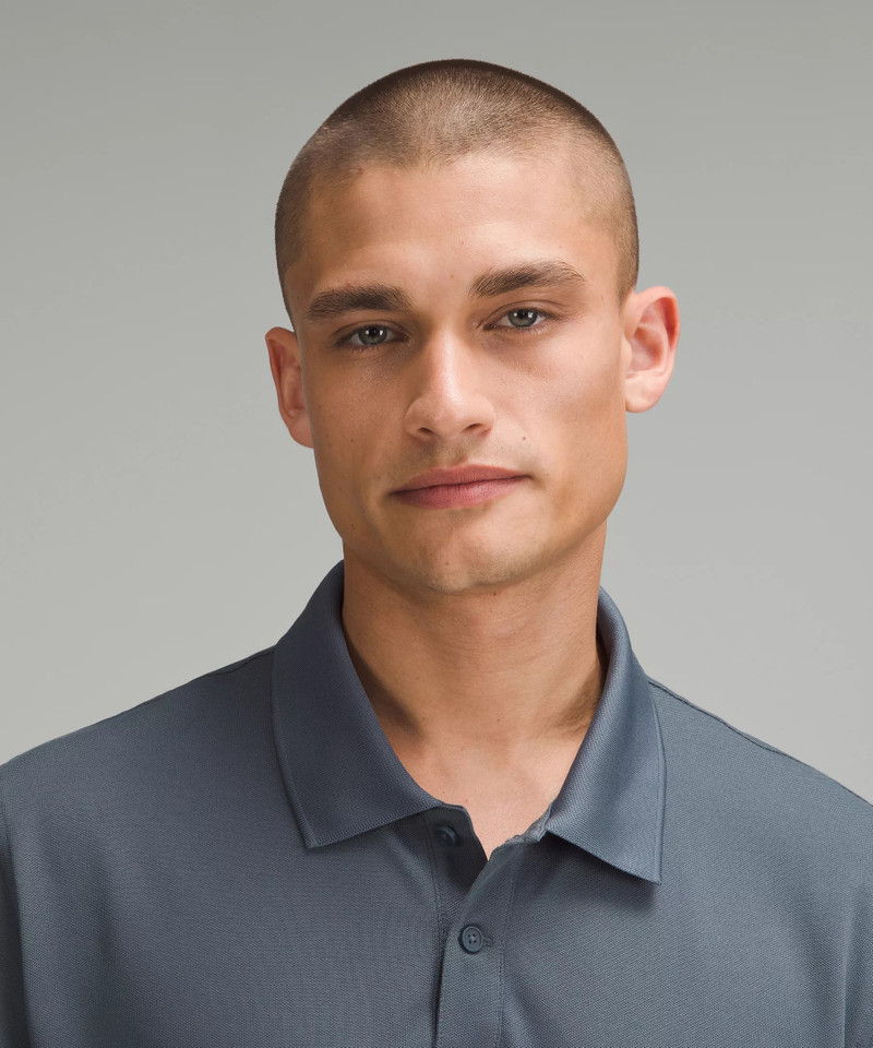 Pique Classic-Fit Long-Sleeve Polo Shirt 4