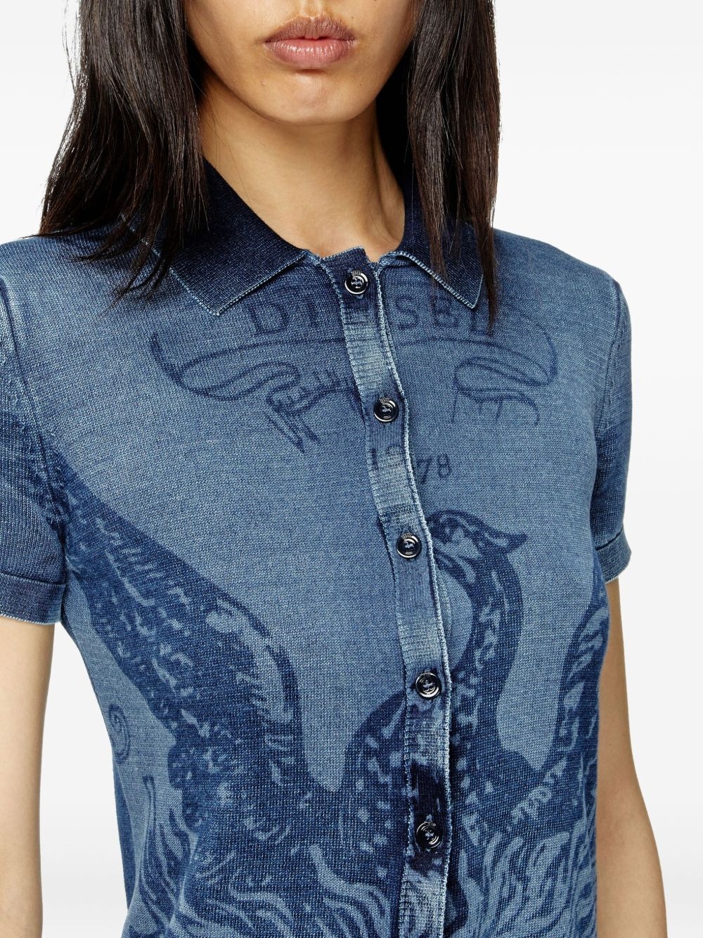M-Fenny denim short-sleeve shirt - 5