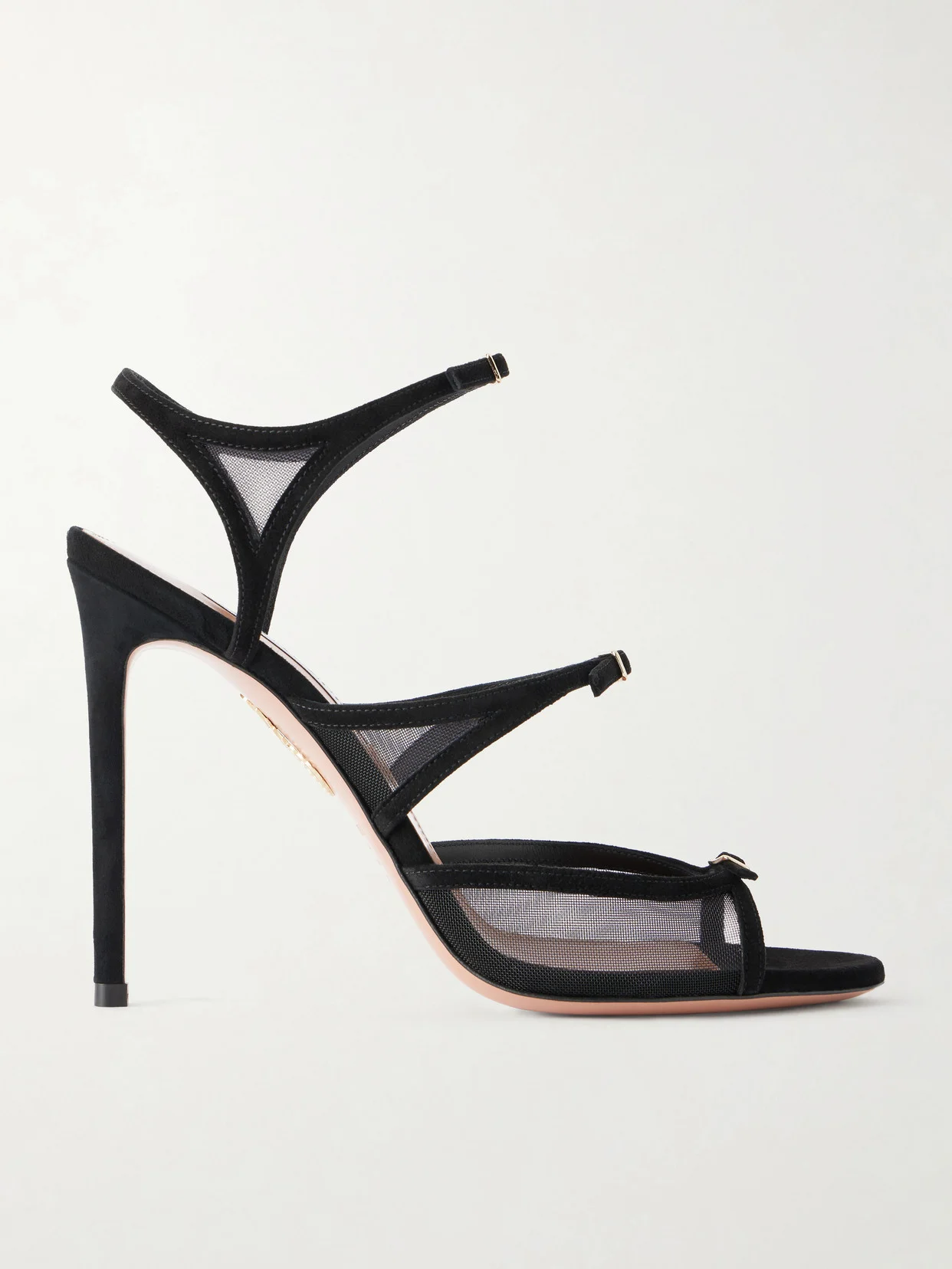 Jalila 105 Suede And Mesh Sandals - 1
