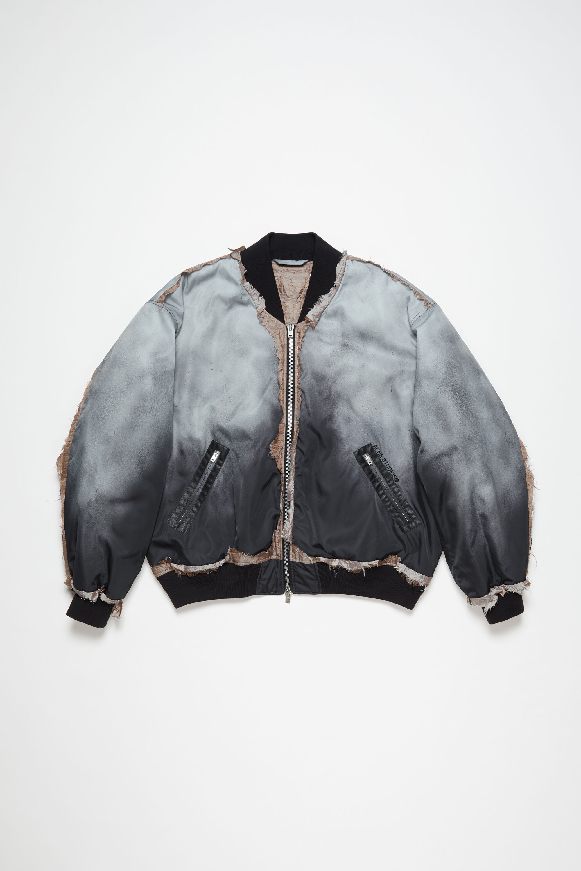 Bomber jacket - Faded black - 1