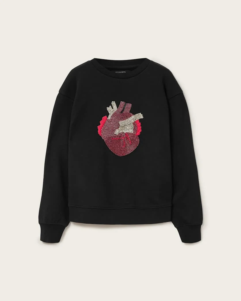 ANDREA PIPPA EMBELLISHED SWEATSHIRT - 1