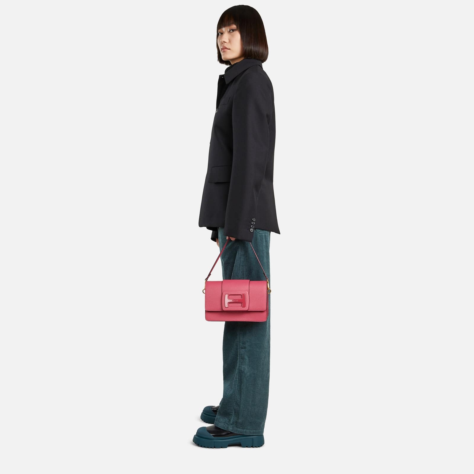 Hogan H-Bag Crossbody Pink - 4