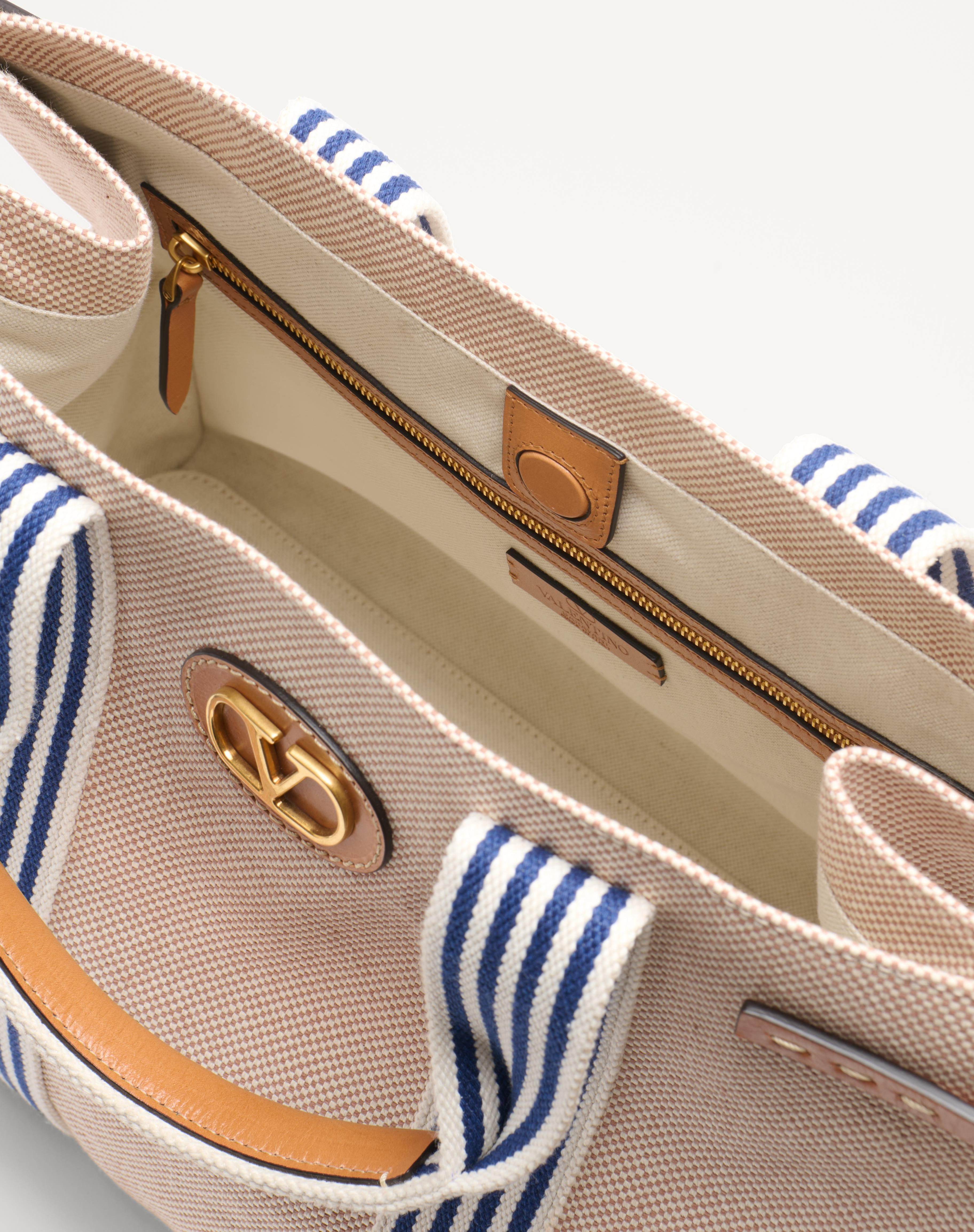 VALENTINO GARAVANI ANTIBES CANVAS BAG - 5