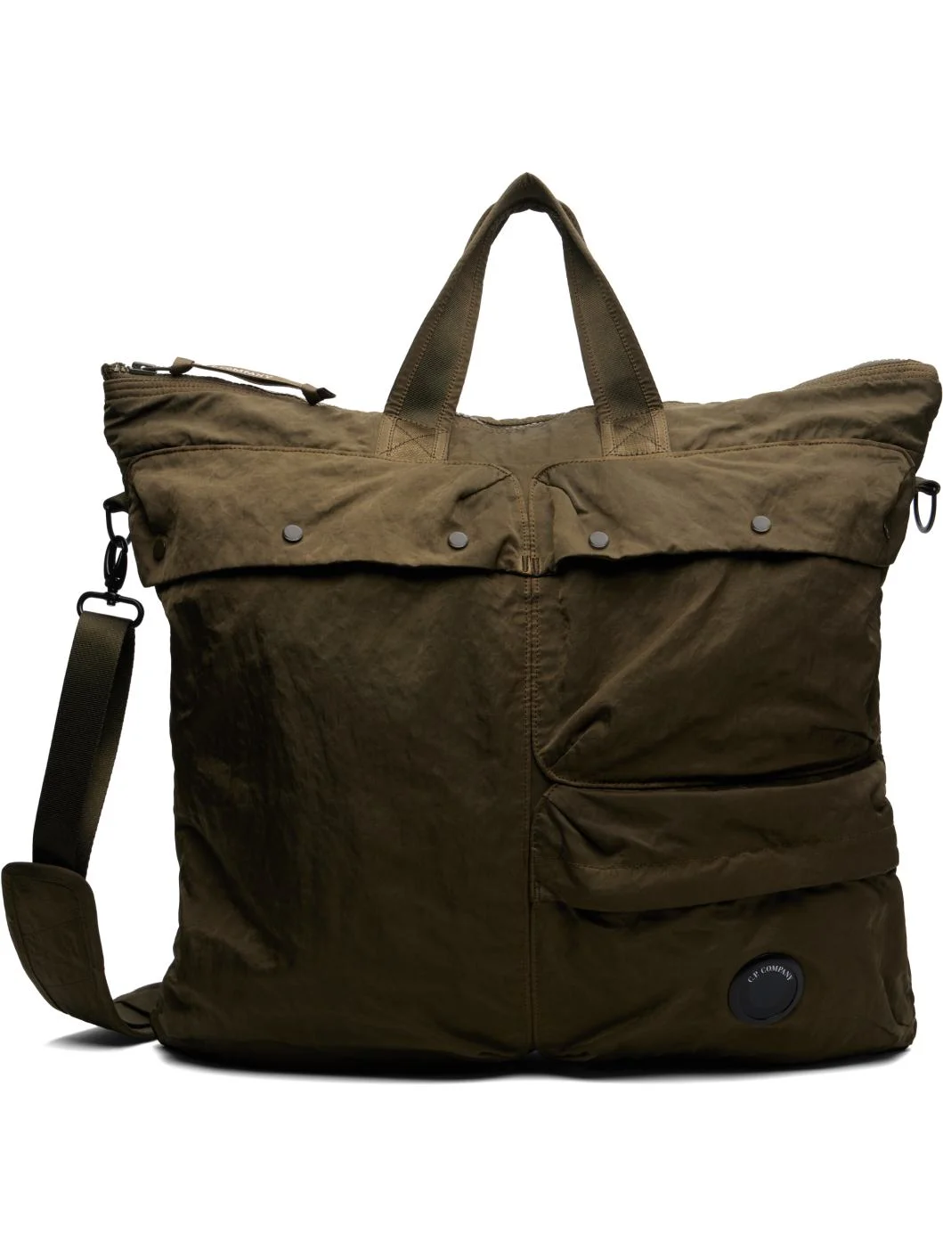 Khaki Nylon B Lens Tote - 1