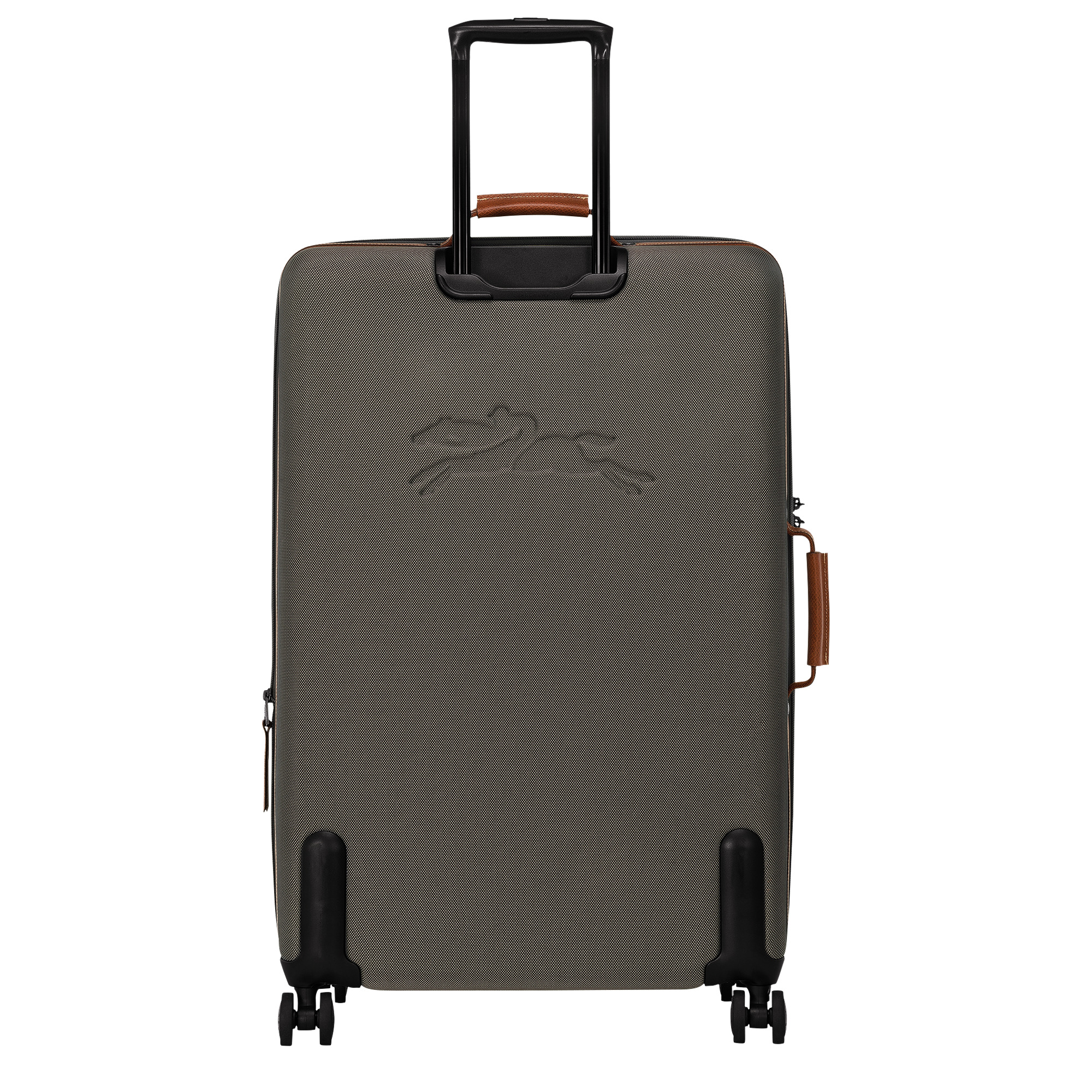 Boxford XL Suitcase Brown - Canvas - 4