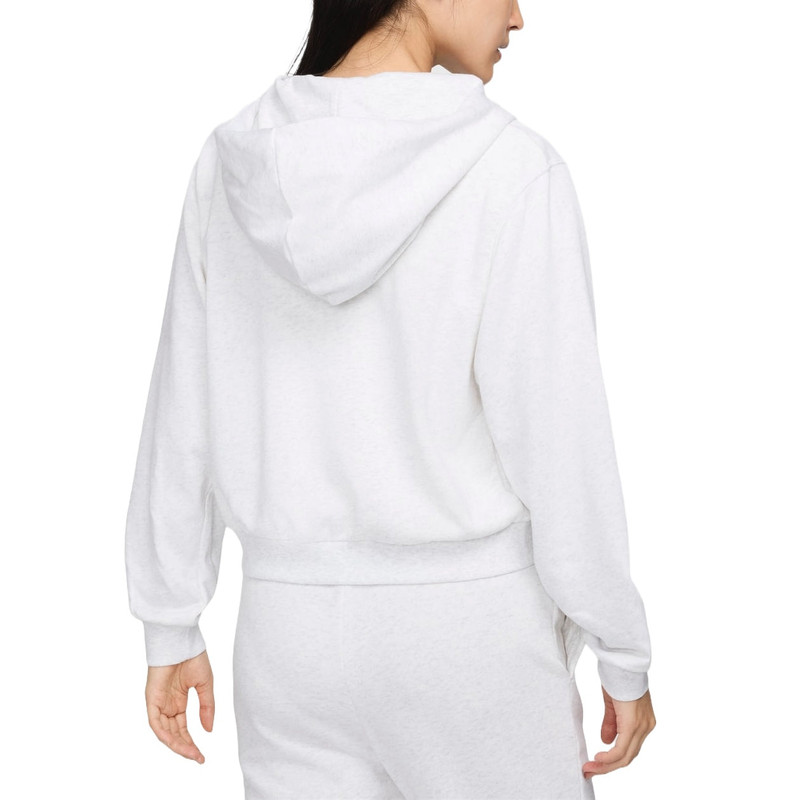 Nike (WMNS) Nike Loose Full-Zip French Terry Hoodie Asia Sizing 'Grey' FN2420-051 outlook