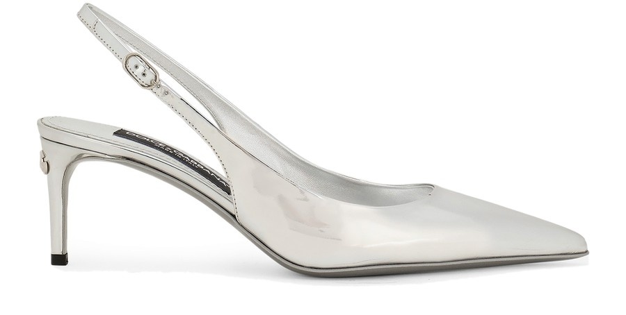 Calfskin slingbacks - 1