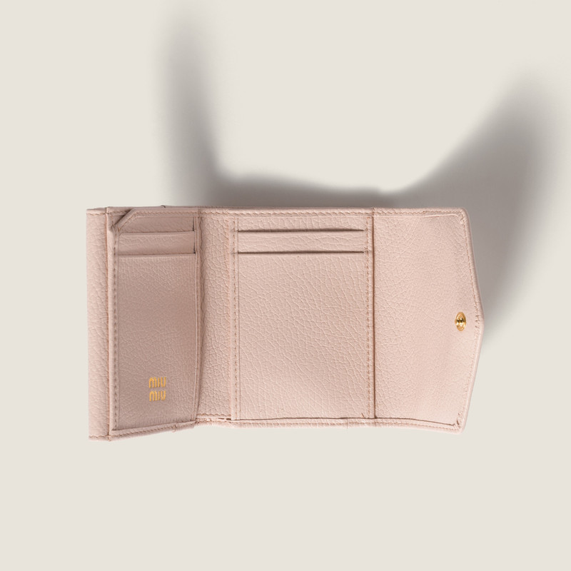 Miu Miu Small leather wallet outlook
