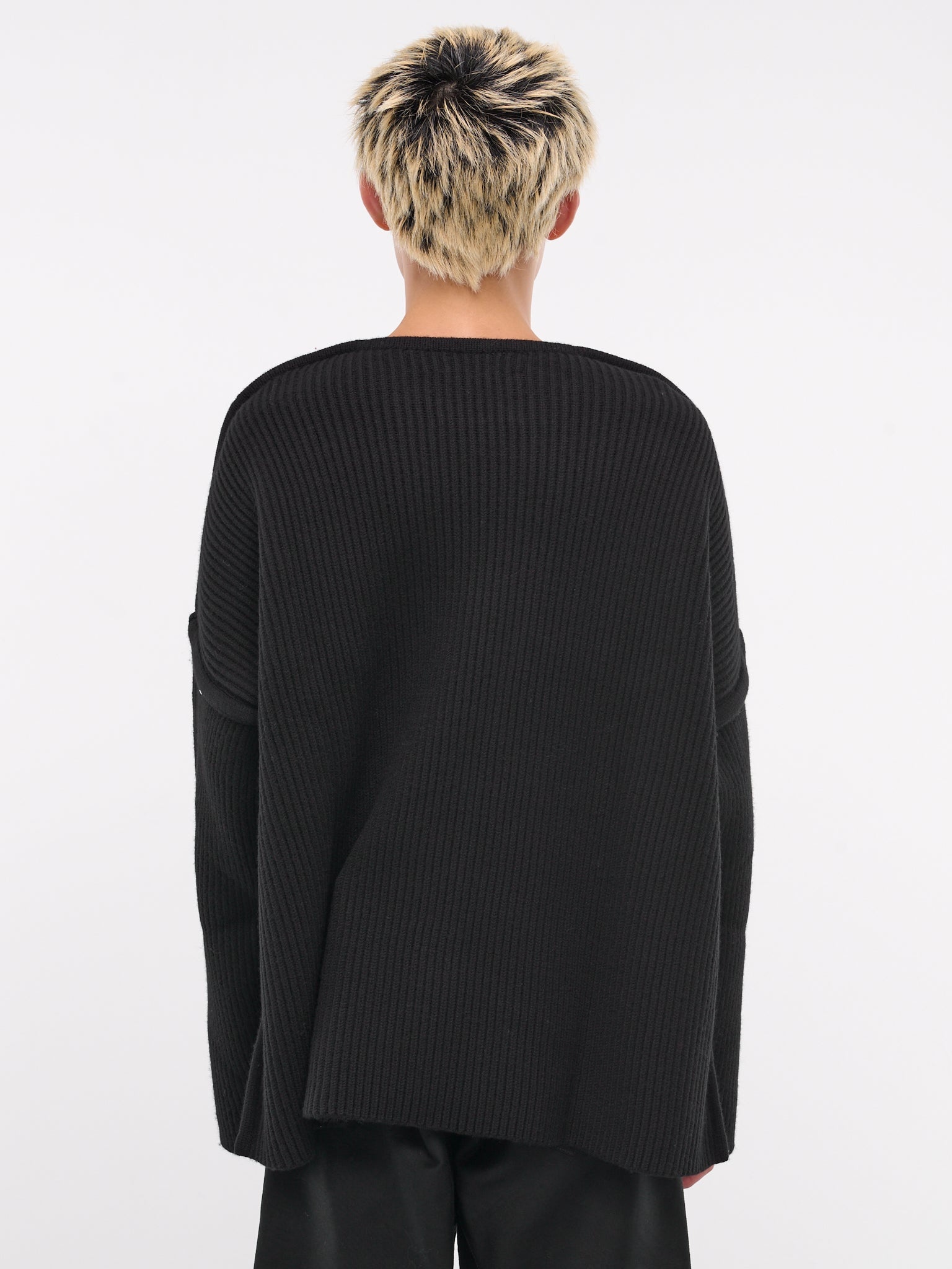 Rib-Knit Sweater - 3