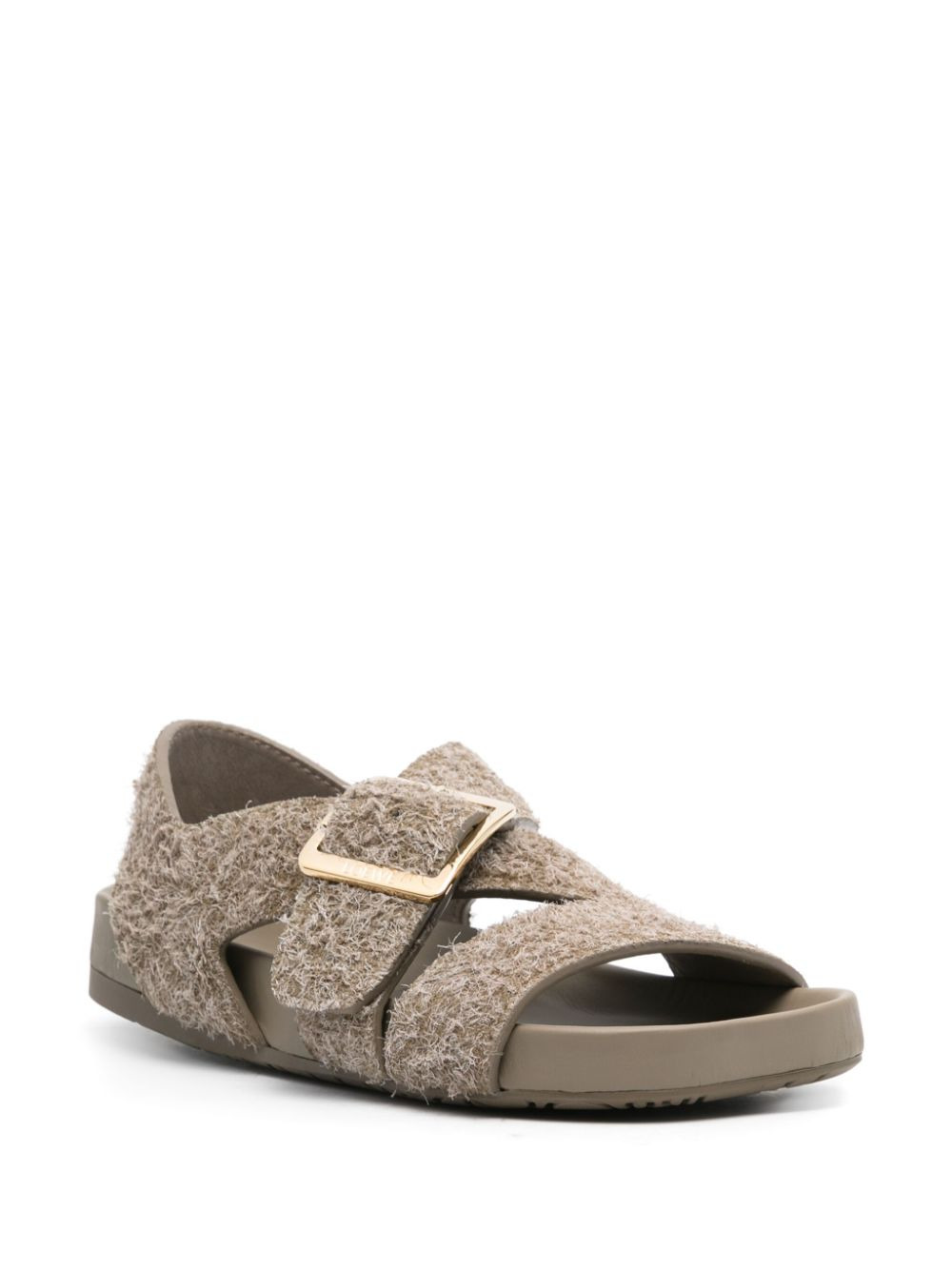 Loewe Women Ease Leather Sandals - 4