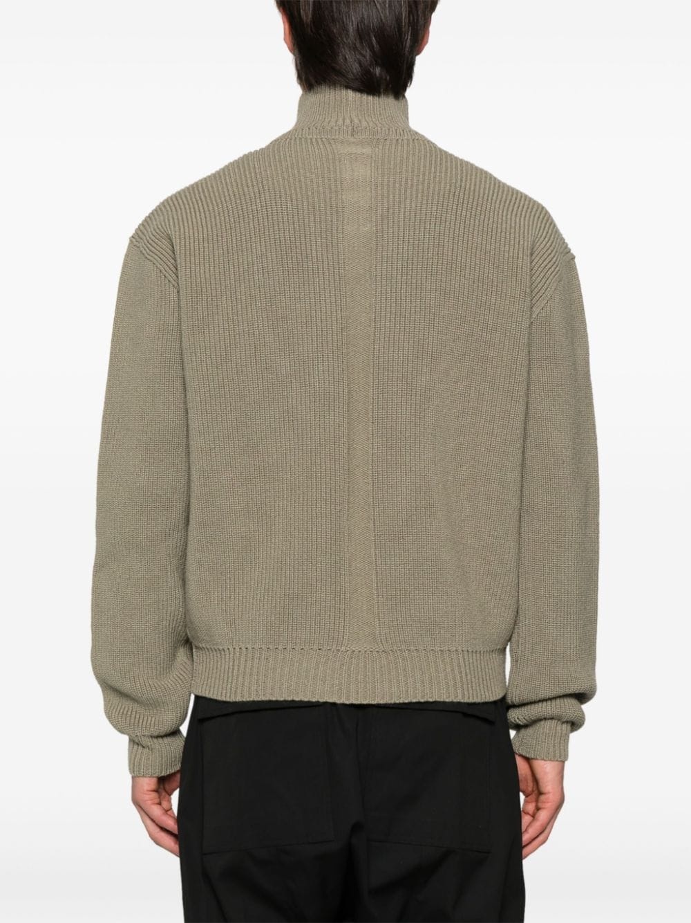 ROLL-NECK VIRGIN-WOOL JUMPER - 3