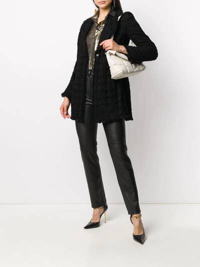 Dolce & Gabbana double-breasted tweed blazer outlook