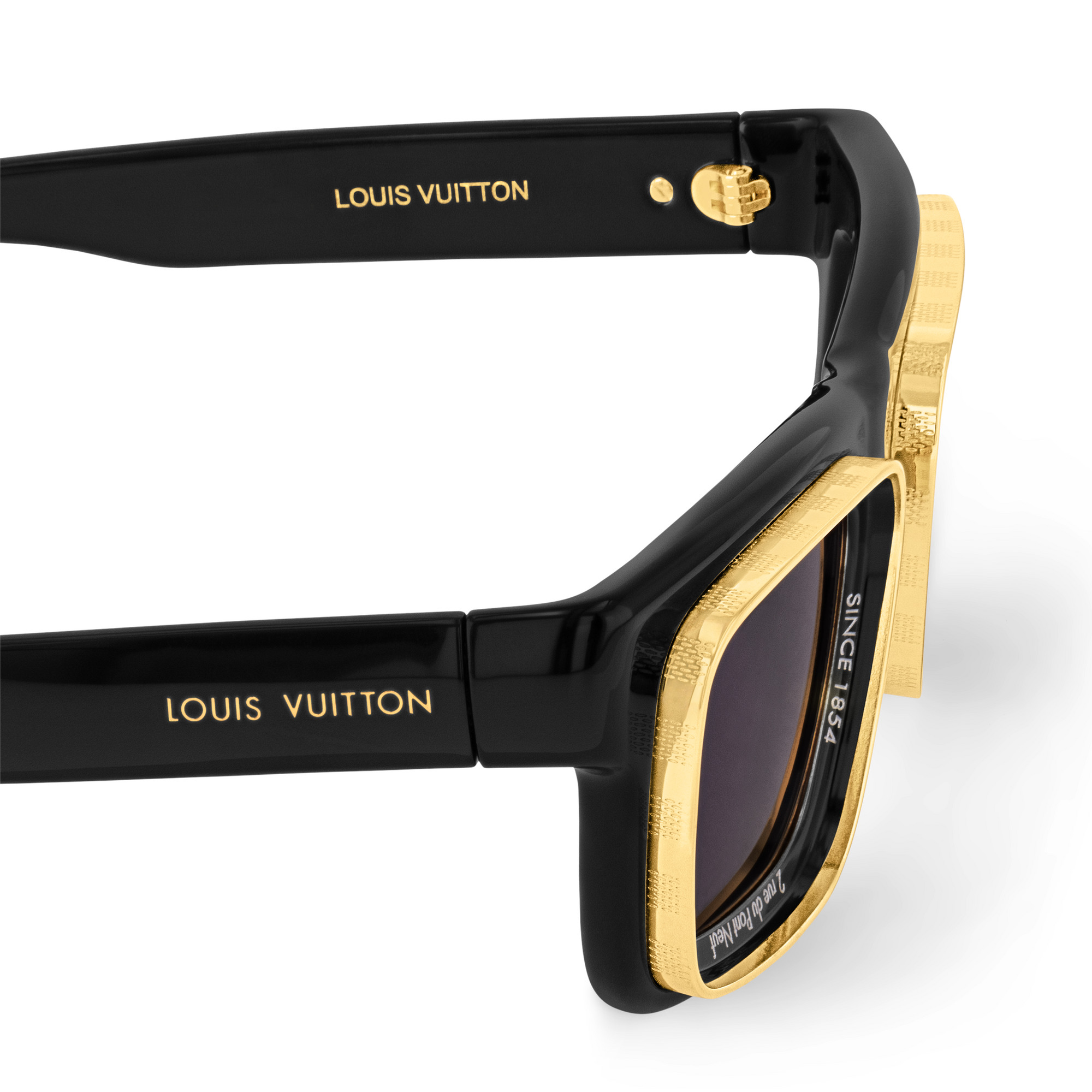 LV Super Vision Square Sunglasses - 4