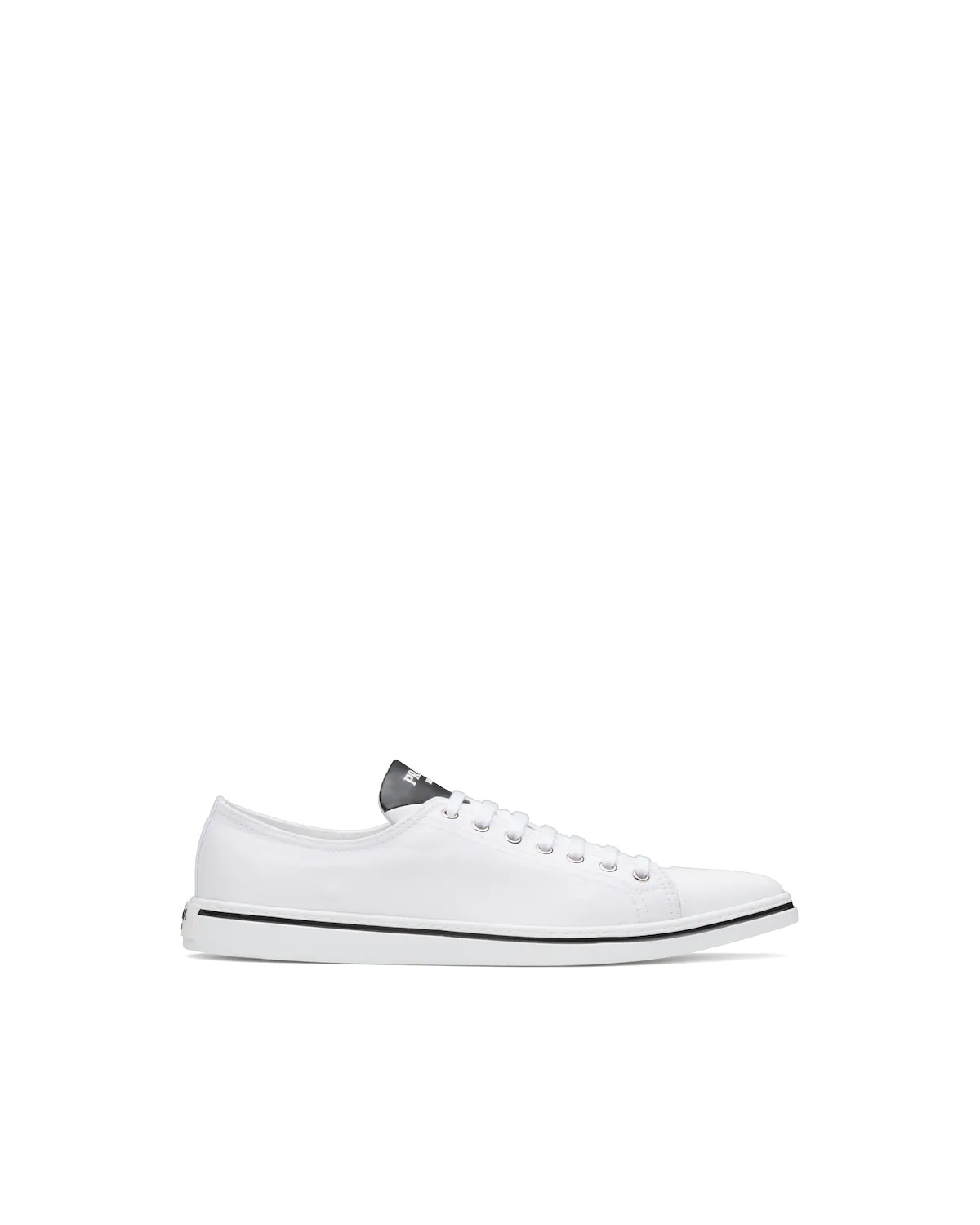 Cotton gabardine pointy sneakers - 2