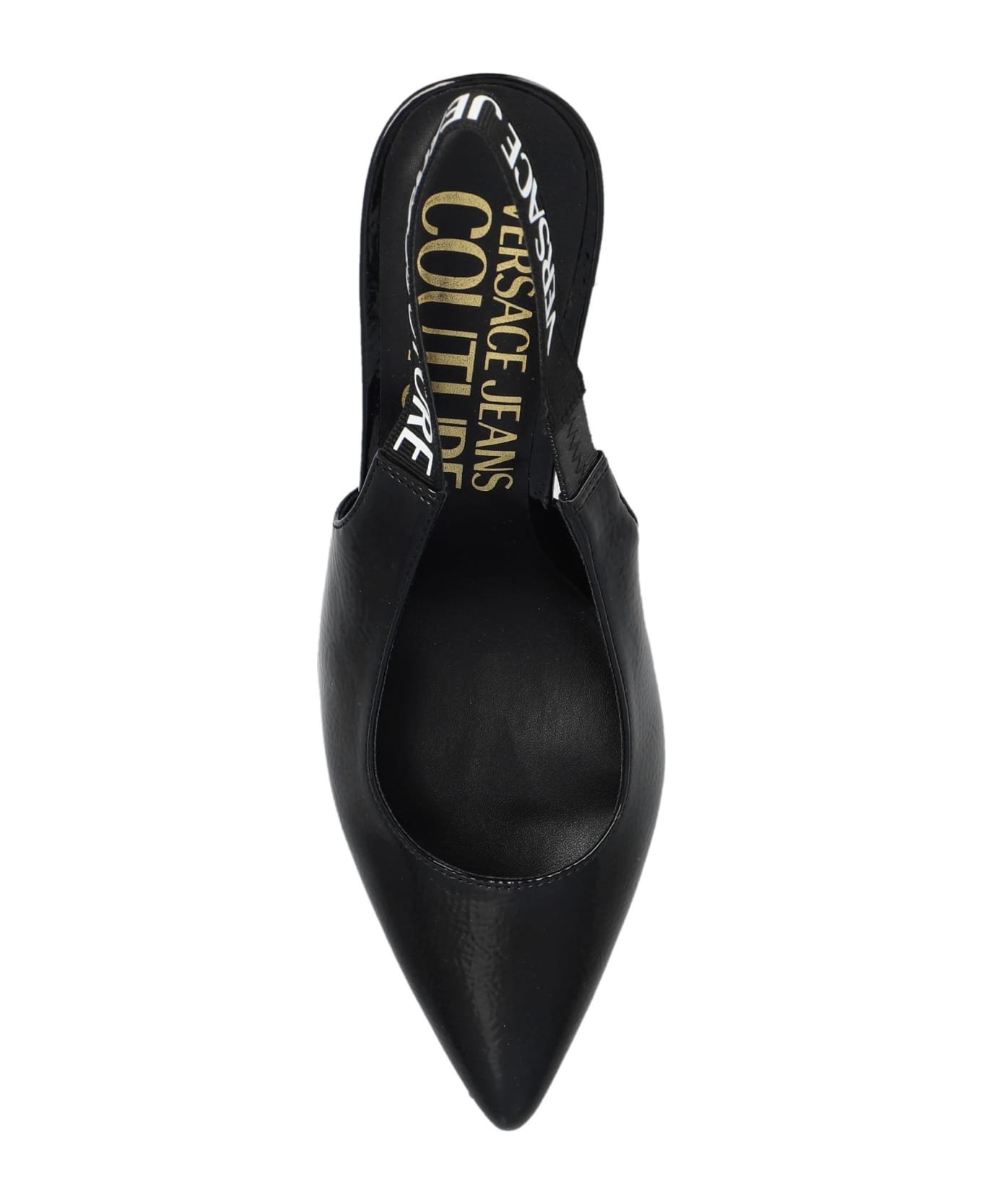 Versace Jeans Couture Pumps With Logo - 4