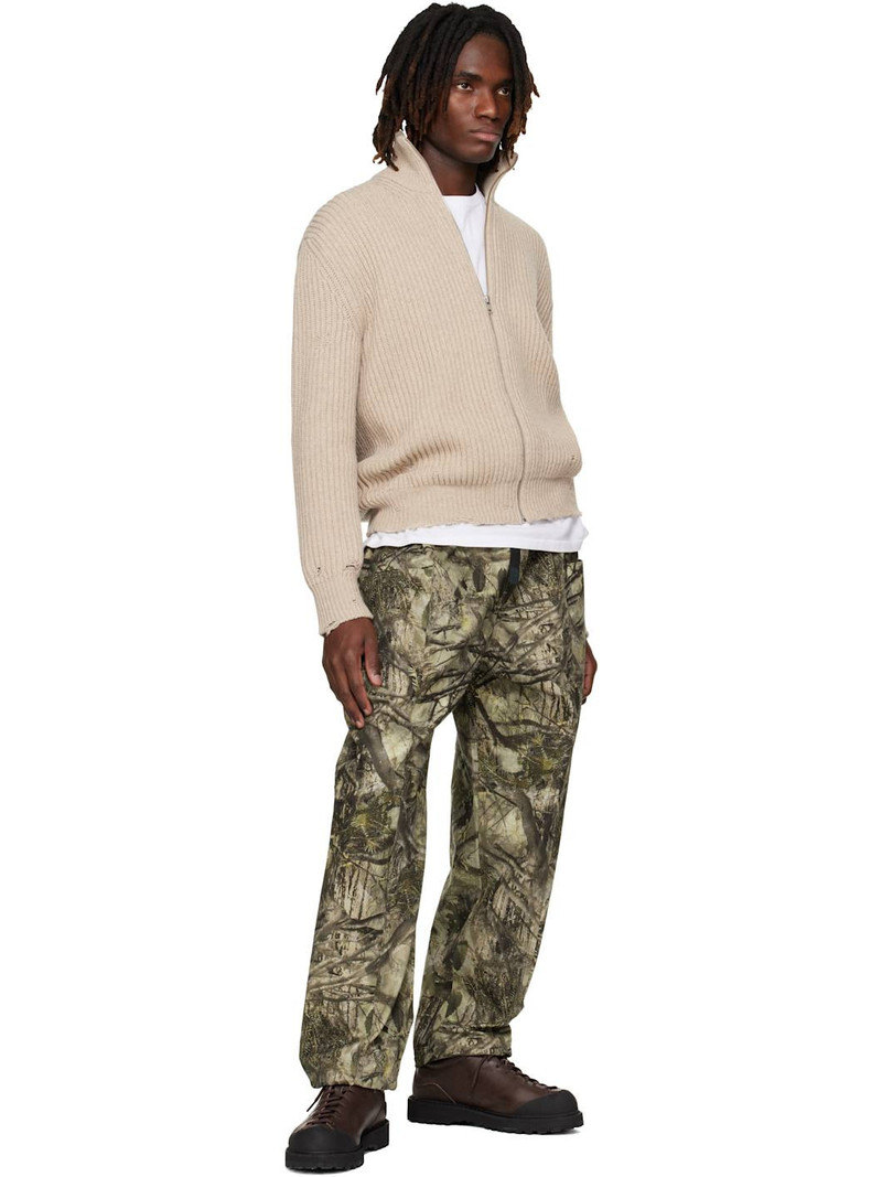 South2 West8 Khaki Belted C.S. Trousers outlook