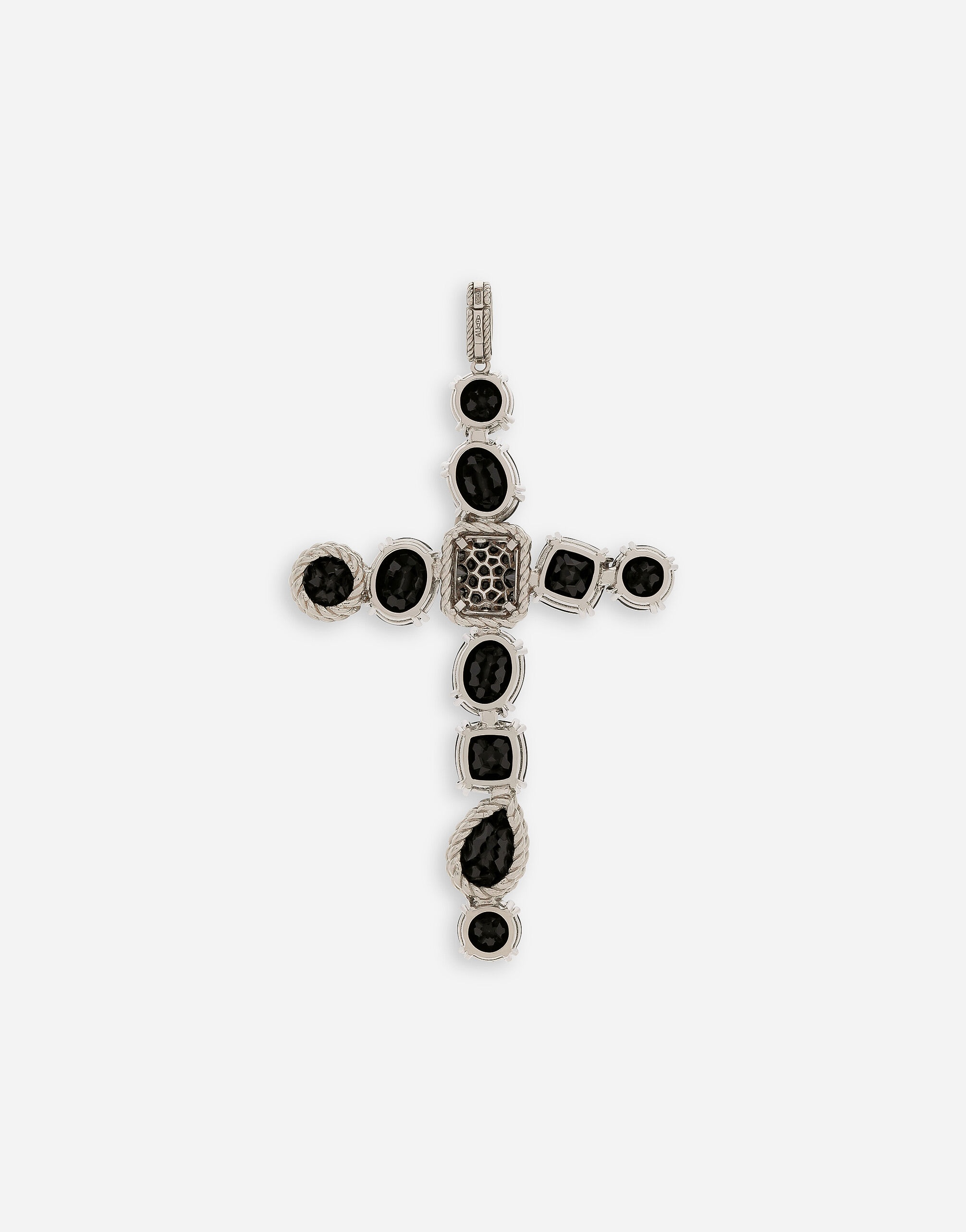 Anna Charm in white gold 18Kt and black spinels - 3