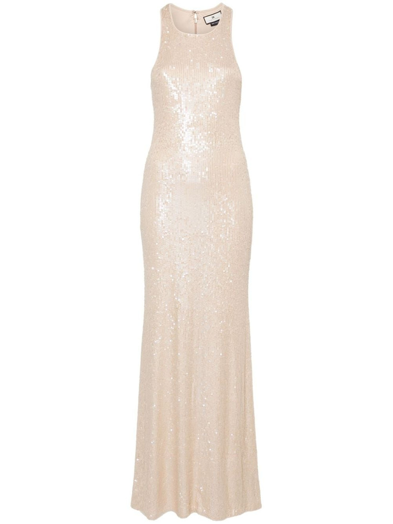 racerback sequined gown 1