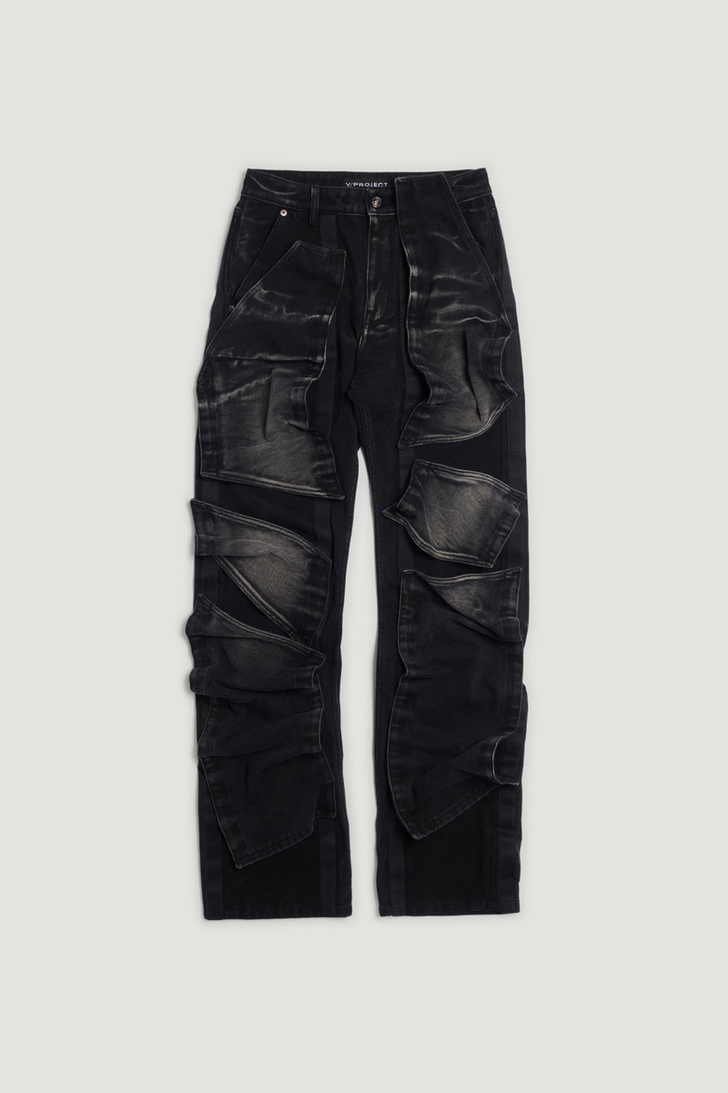 Velcro Multi Panel Jeans 1