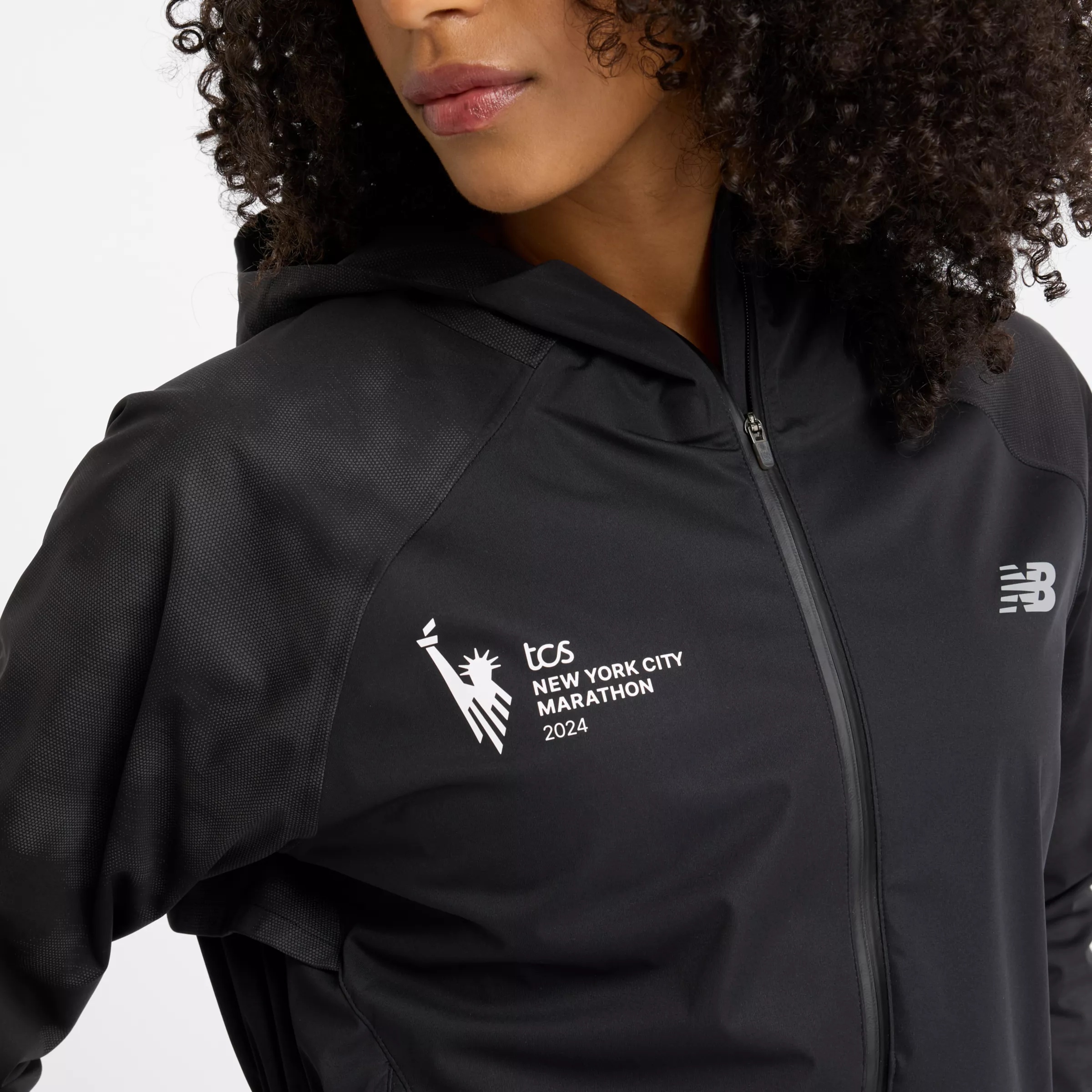 NYC Marathon Reflective Woven Jacket - 3
