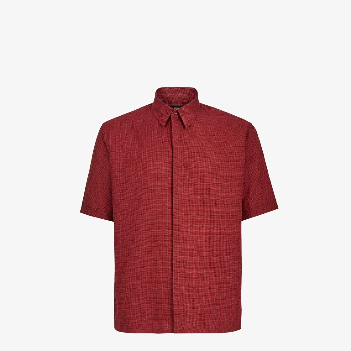 Red cotton shirt - 1