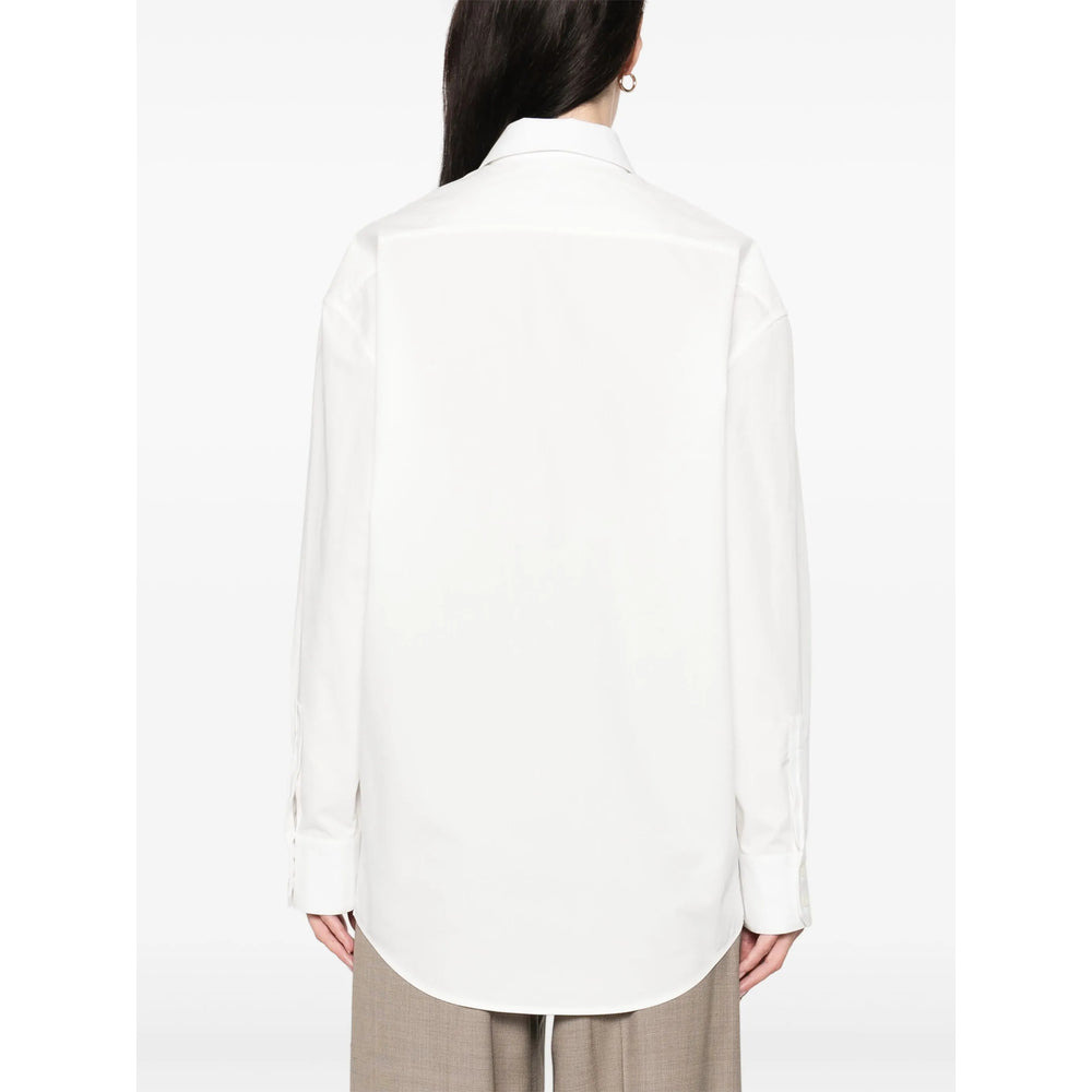 Saint Laurent White Tops - Shirts Women - 3