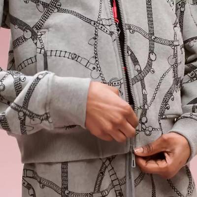 Hermès "Tresor de Medor" embroidered bomber jacket outlook