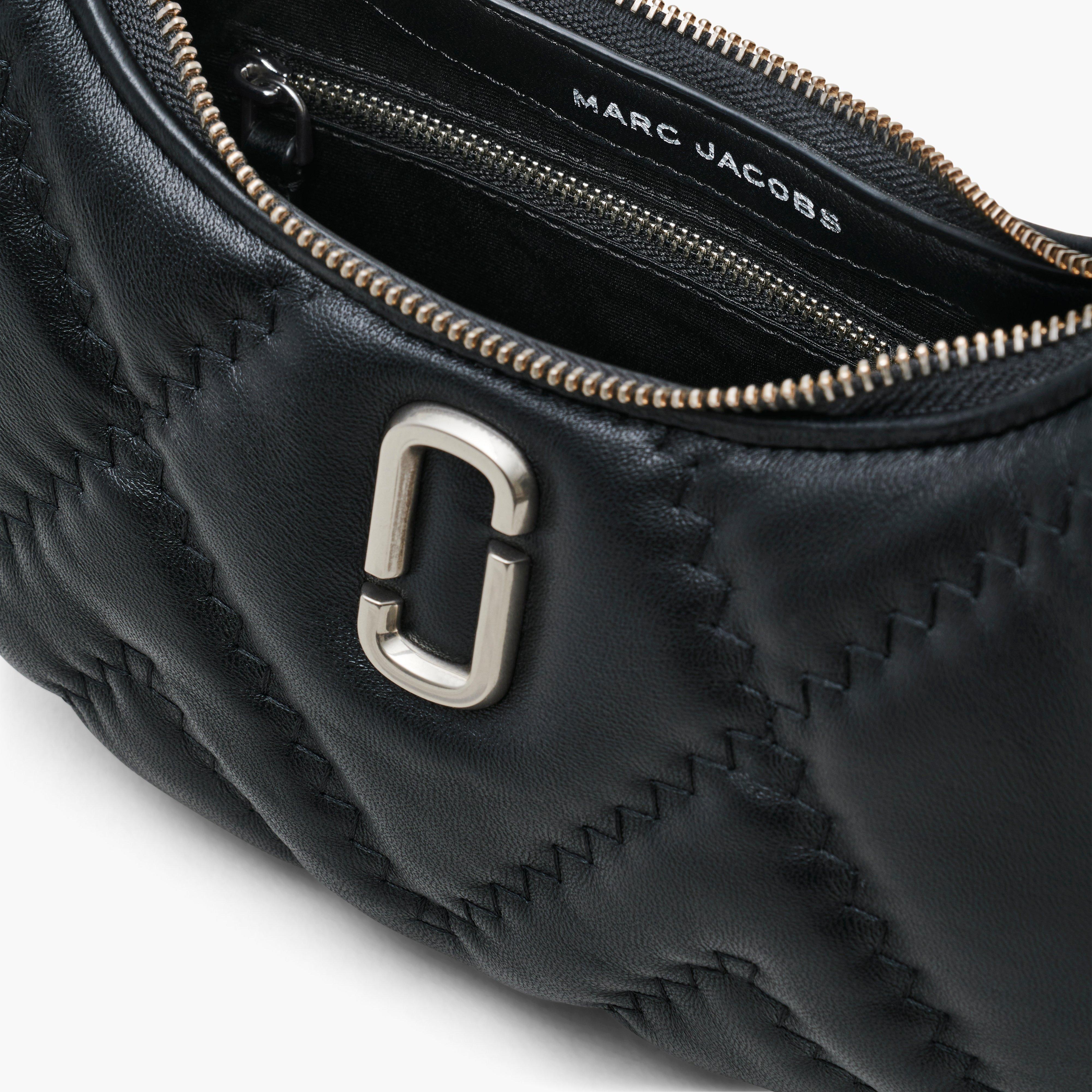 THE QUILTED LEATHER J MARC CURVE BAG - 6