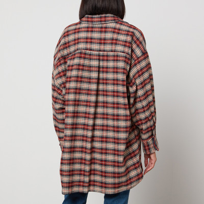 See by Chloé See By Chloé Oversized Checked Jacquard Shirt outlook