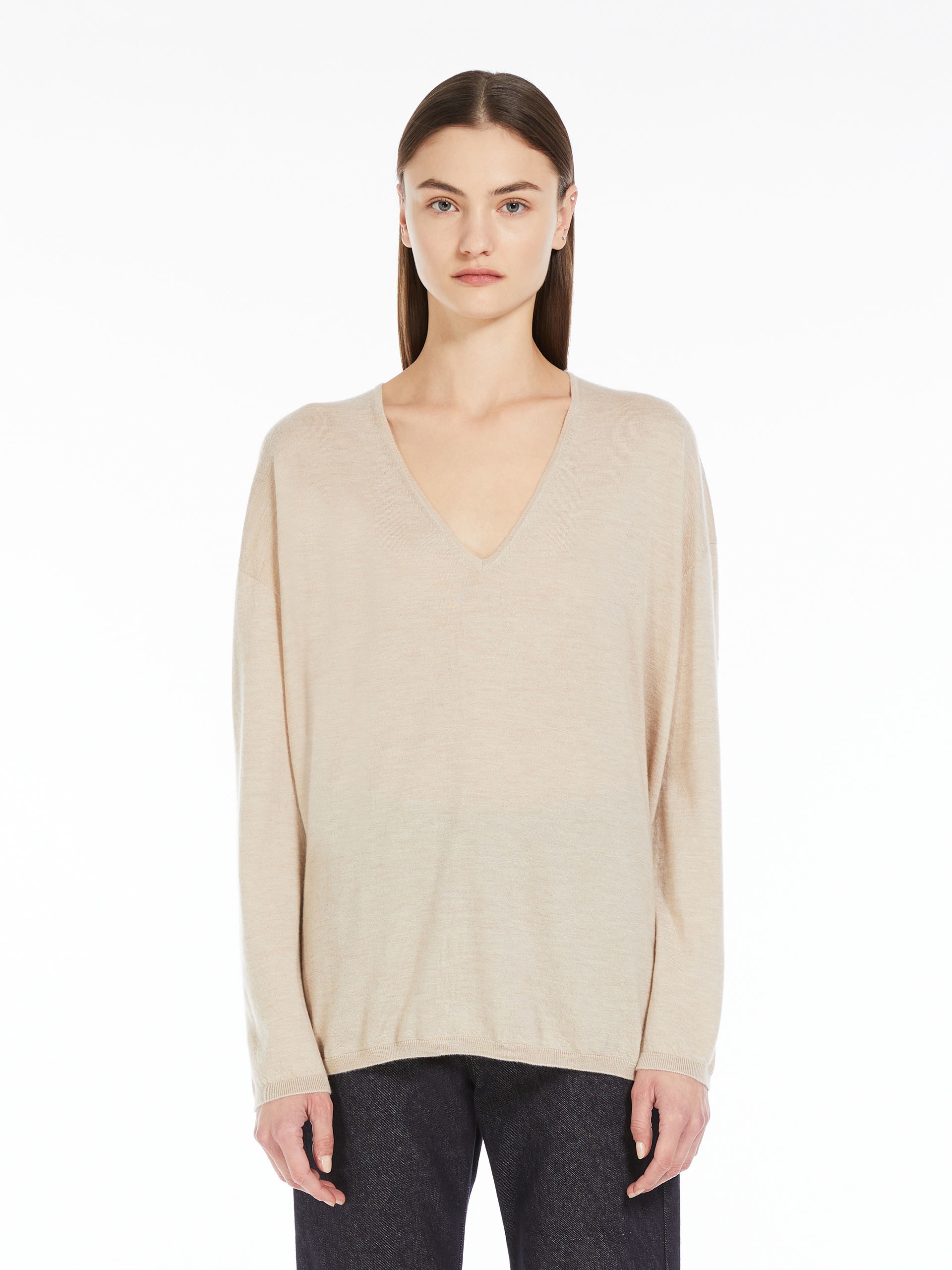 FRECCIA Cashmere V-neck jumper - 3