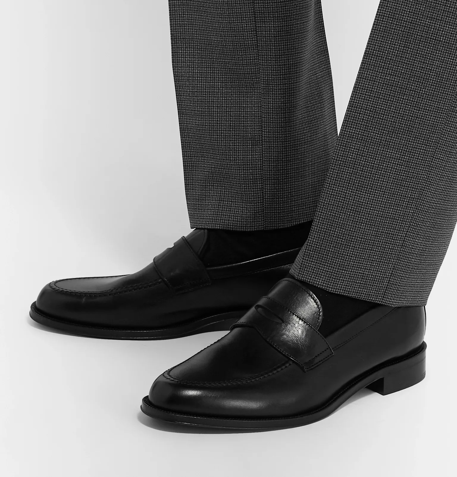 Lowry Leather Penny Loafers - 5